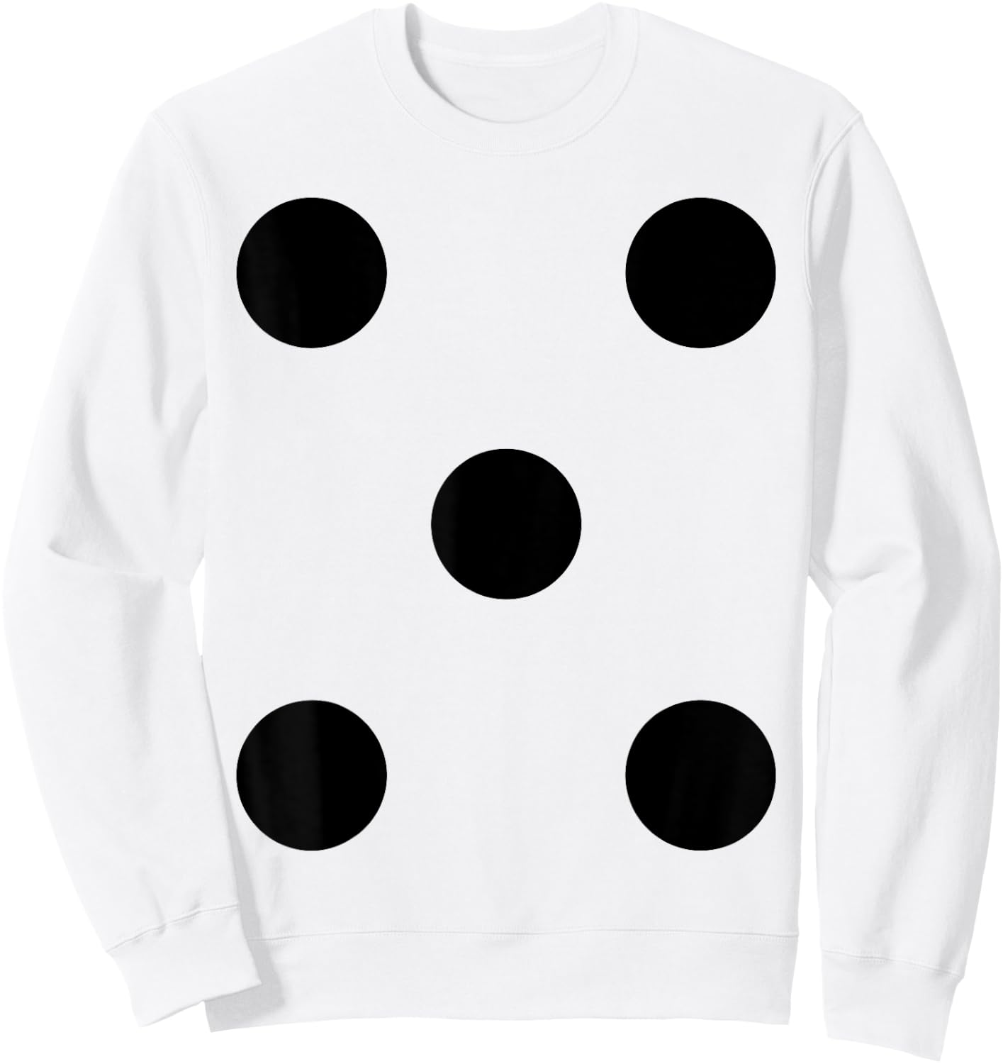Dice 5 Halloween Costume Friends Group Family Games Sweatshirt - Sweatshirt | White