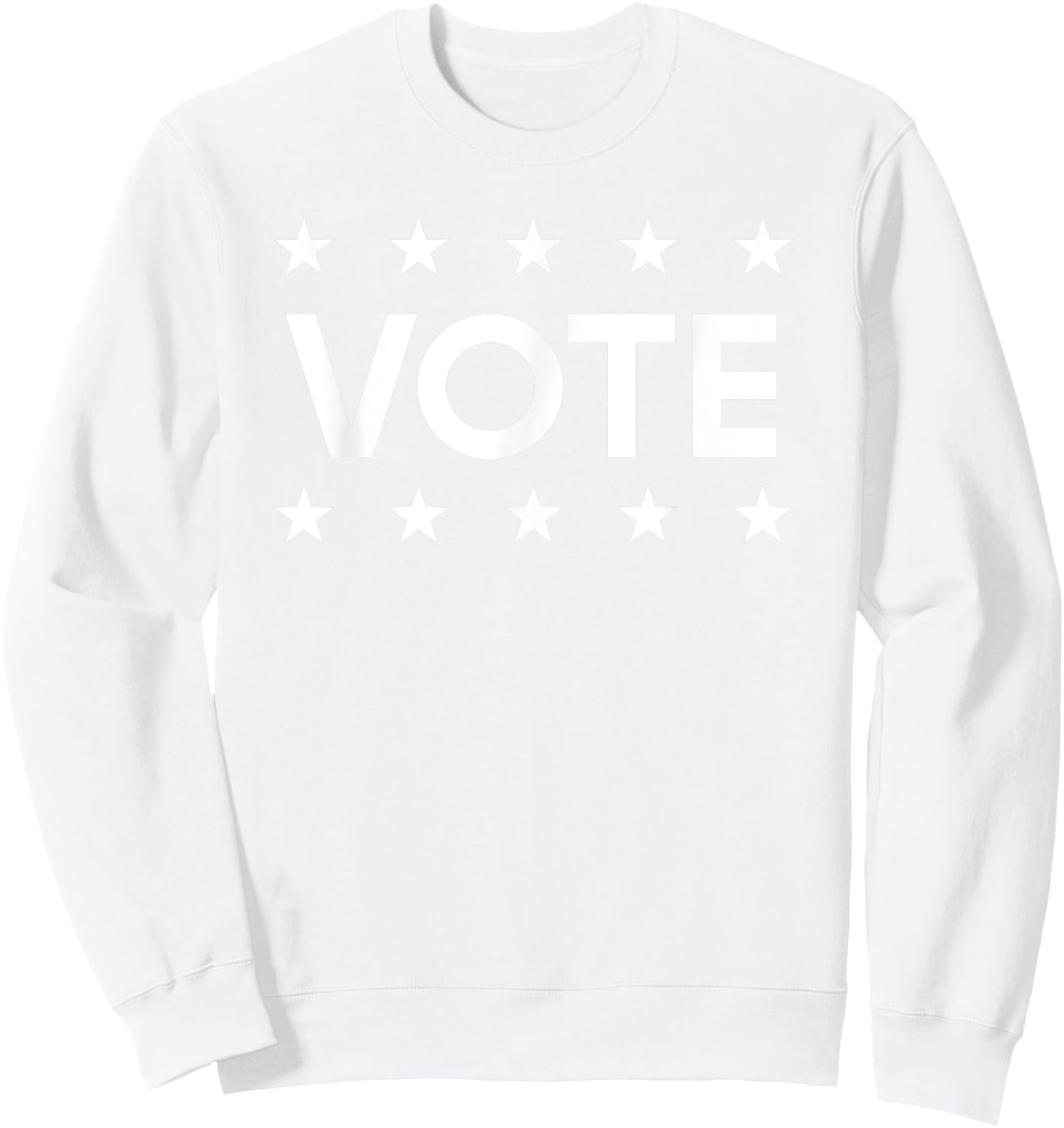 Blue Vote | Red Vote | Women Men 2024 Election Sweatshirt - Sweatshirt | White