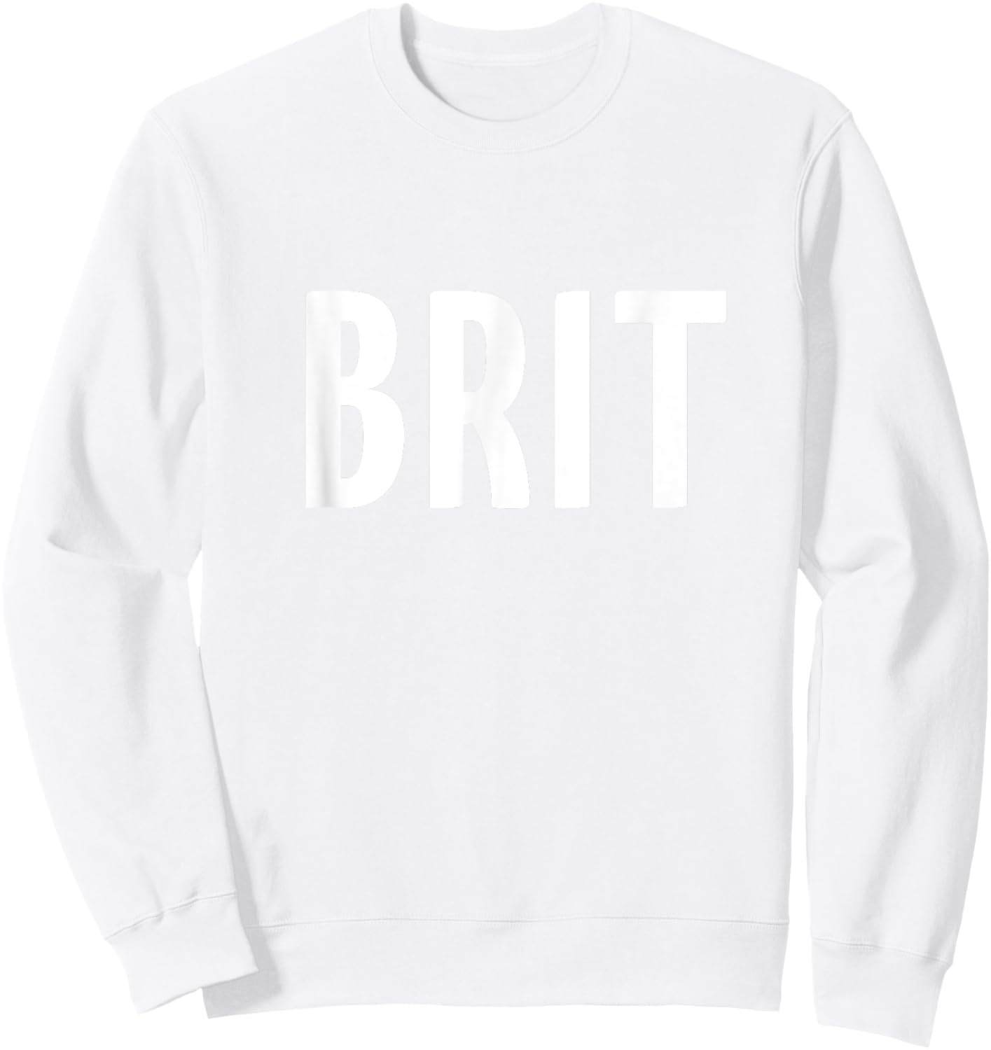Great Britain Three Part Combo Design - British Flag Part 2 Sweatshirt - Sweatshirt | White