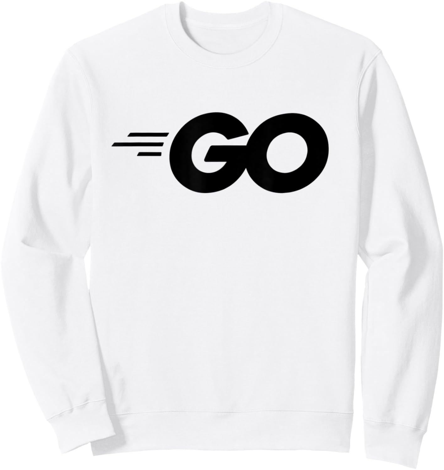 Go Golang programming language developer Sweatshirt - Sweatshirt | White