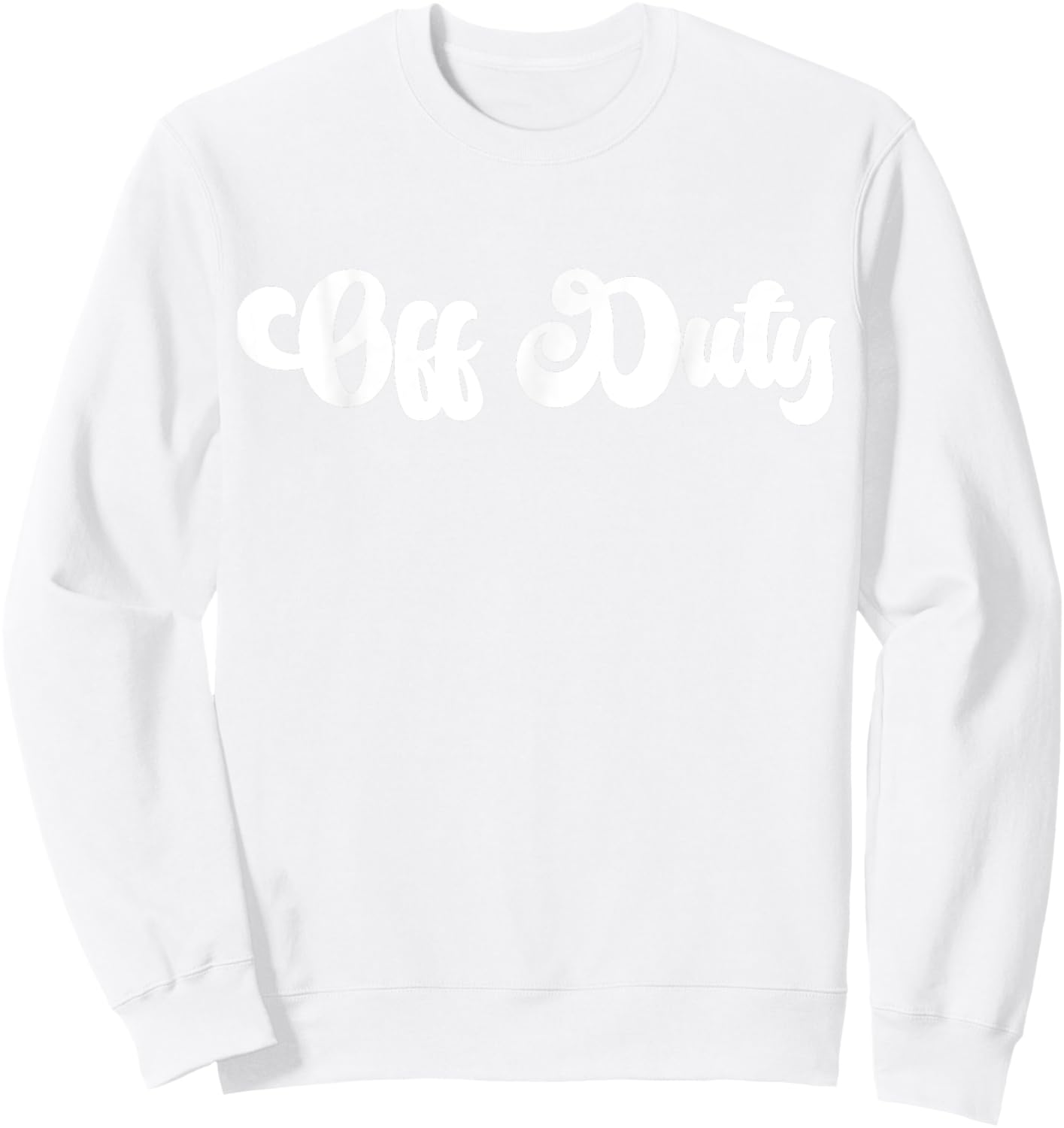 Off Duty Sweatshirt - Sweatshirt | White