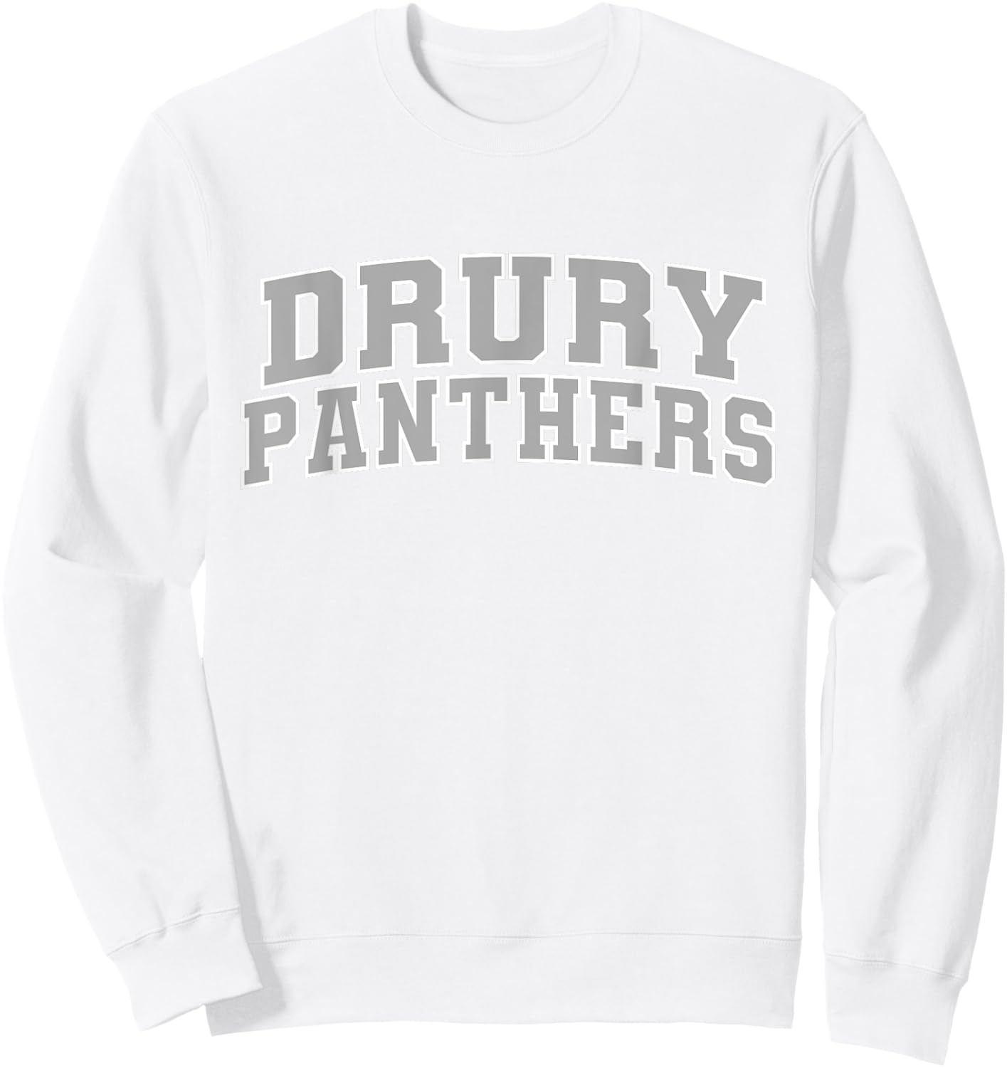 Drury University Panthers Apparel Sports Fan Sweatshirt - Sweatshirt | White