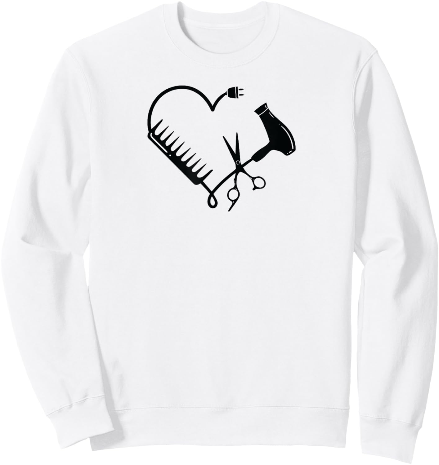 Creative Cuts, The Art Of Hairdressing And Styling Sweatshirt - Sweatshirt | White