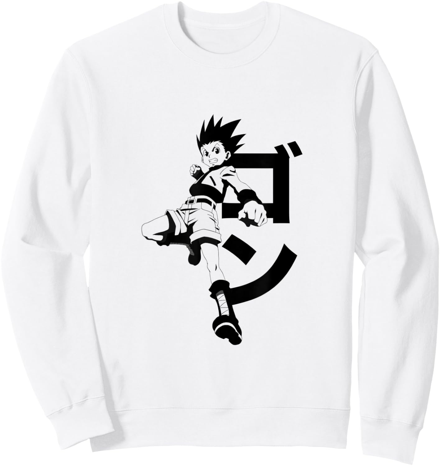 Hunter X Hunter Gon Line Sweatshirt - Sweatshirt | White