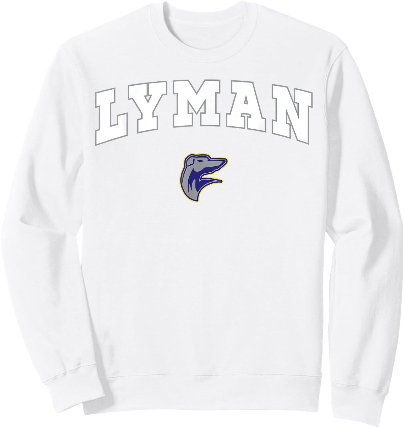 Lyman High School Greyhounds Sweatshirt - Sweatshirt | White