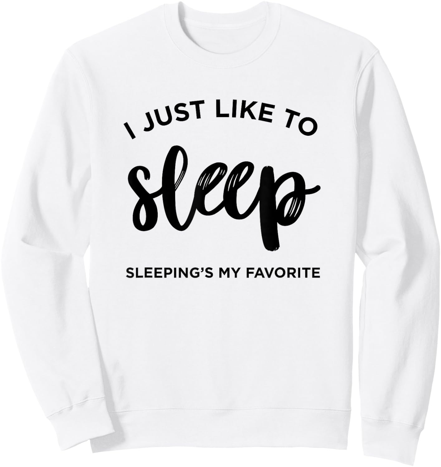 Christmas Sleep Shirt , Teens, and Girls Sweatshirt - Sweatshirt | White