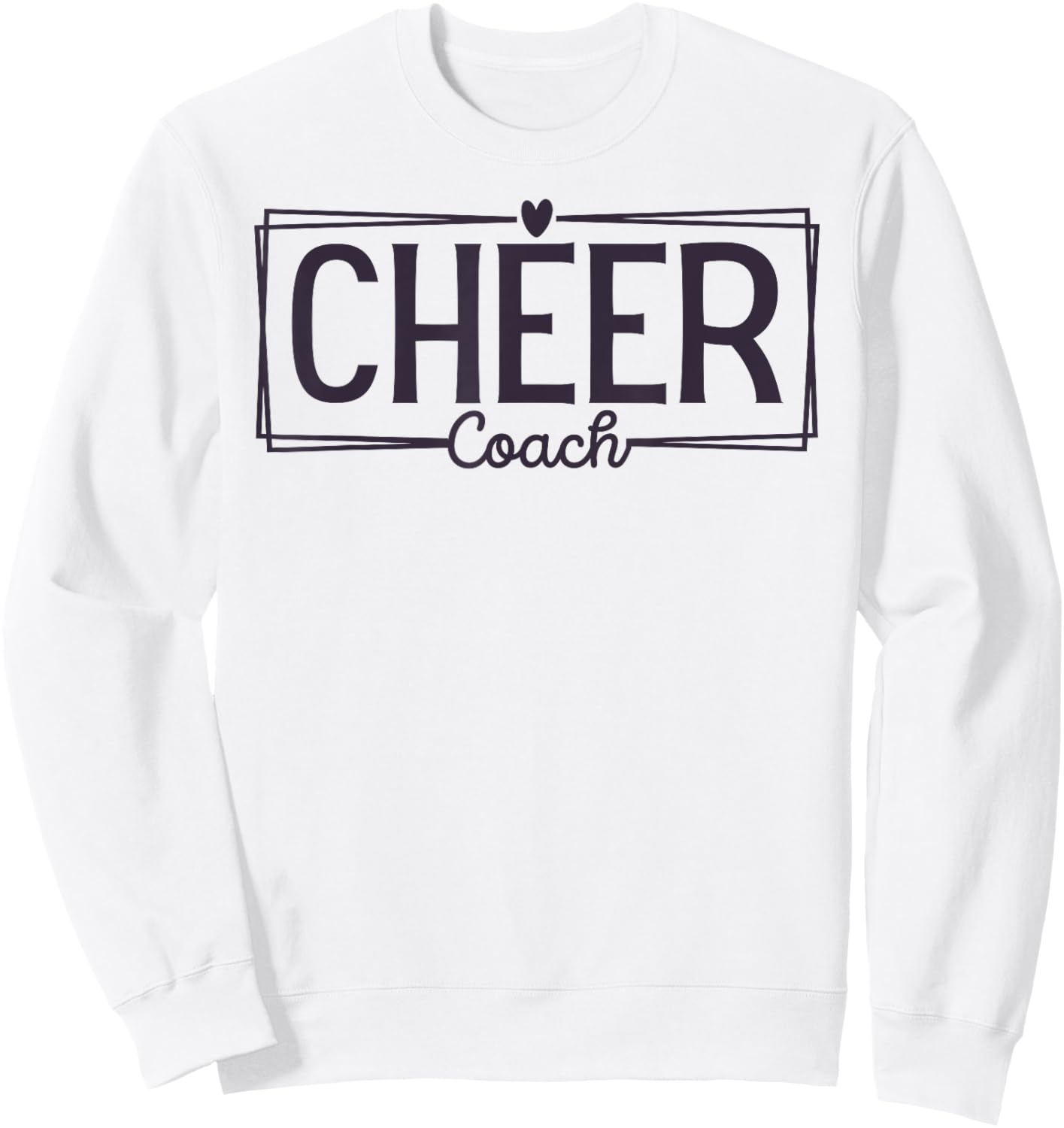 Funny Cheer Coach Cute Cheer Leader Retro Vintage Sweatshirt - Sweatshirt | White