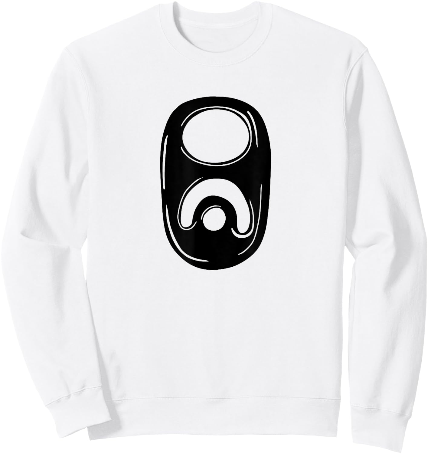 Aluminum soda can tab Sweatshirt - Sweatshirt | White
