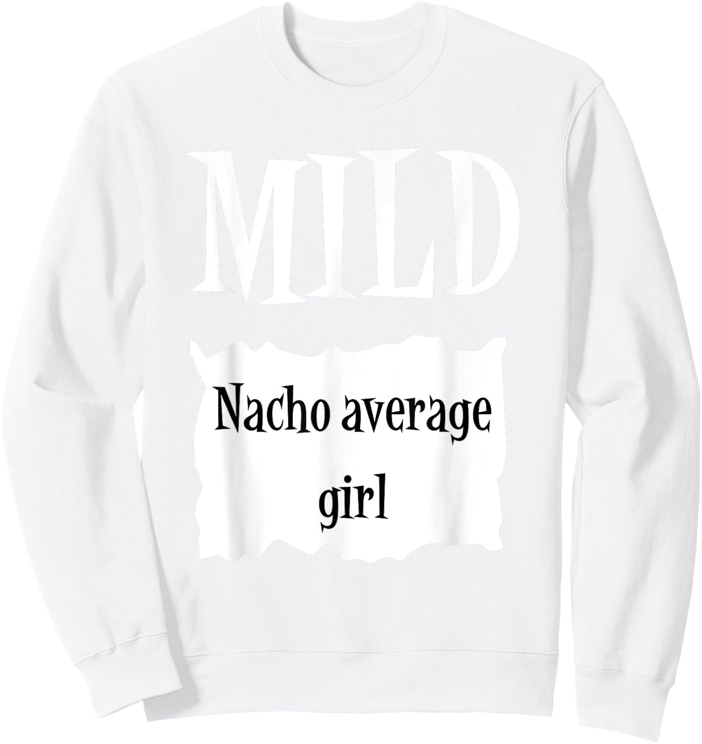 MILD - Hot Packet Halloween Taco Costume Sweatshirt - Sweatshirt | White
