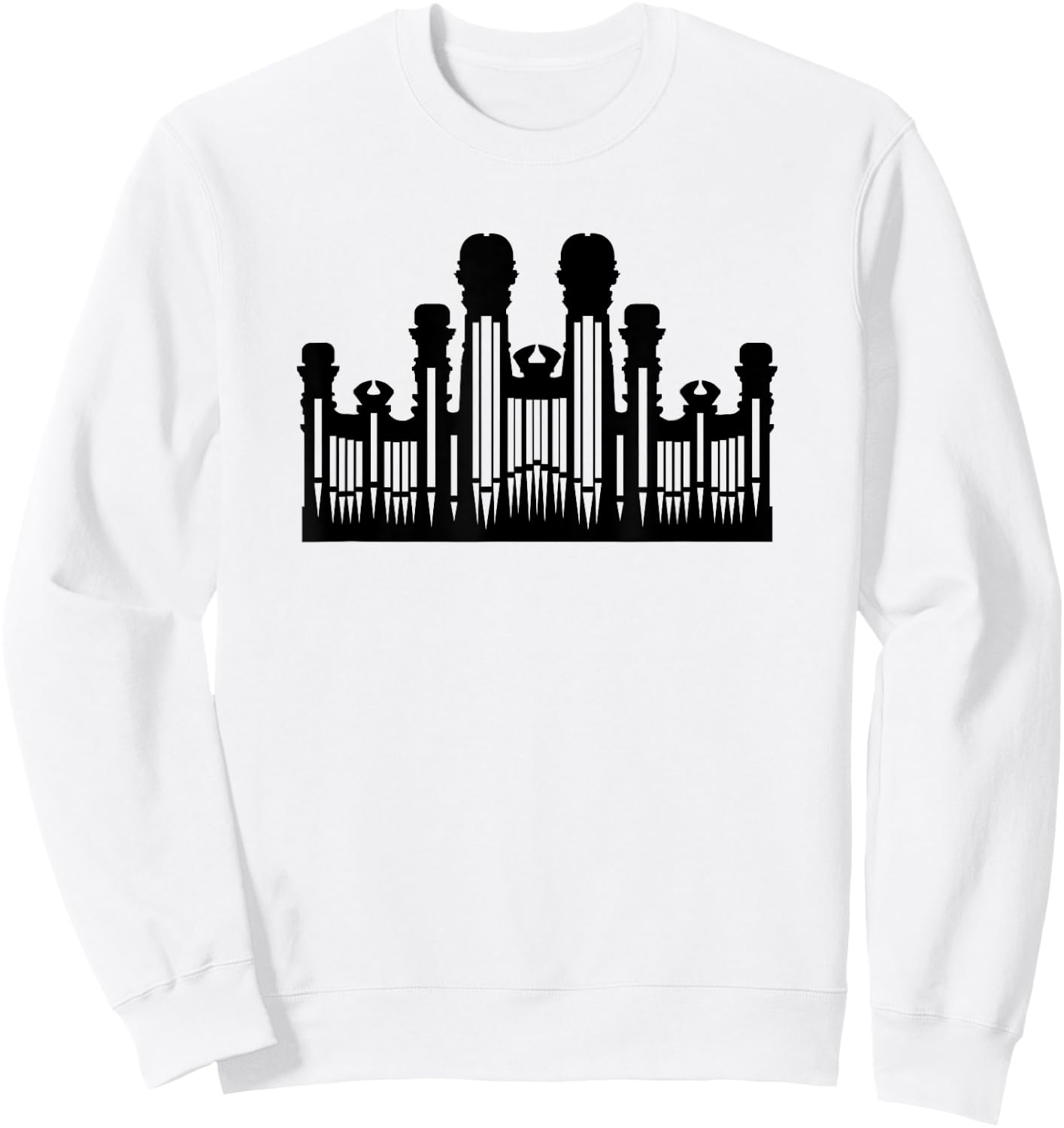 LDS Mormon Hymnal Tabernacle Organ Costume Sweatshirt - Sweatshirt | White