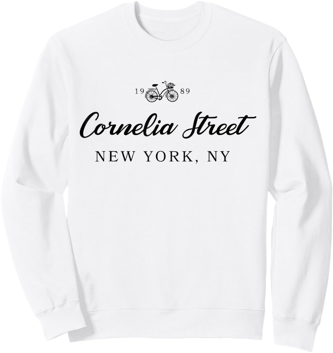 Cornelia Street Sweatshirt - Sweatshirt | White