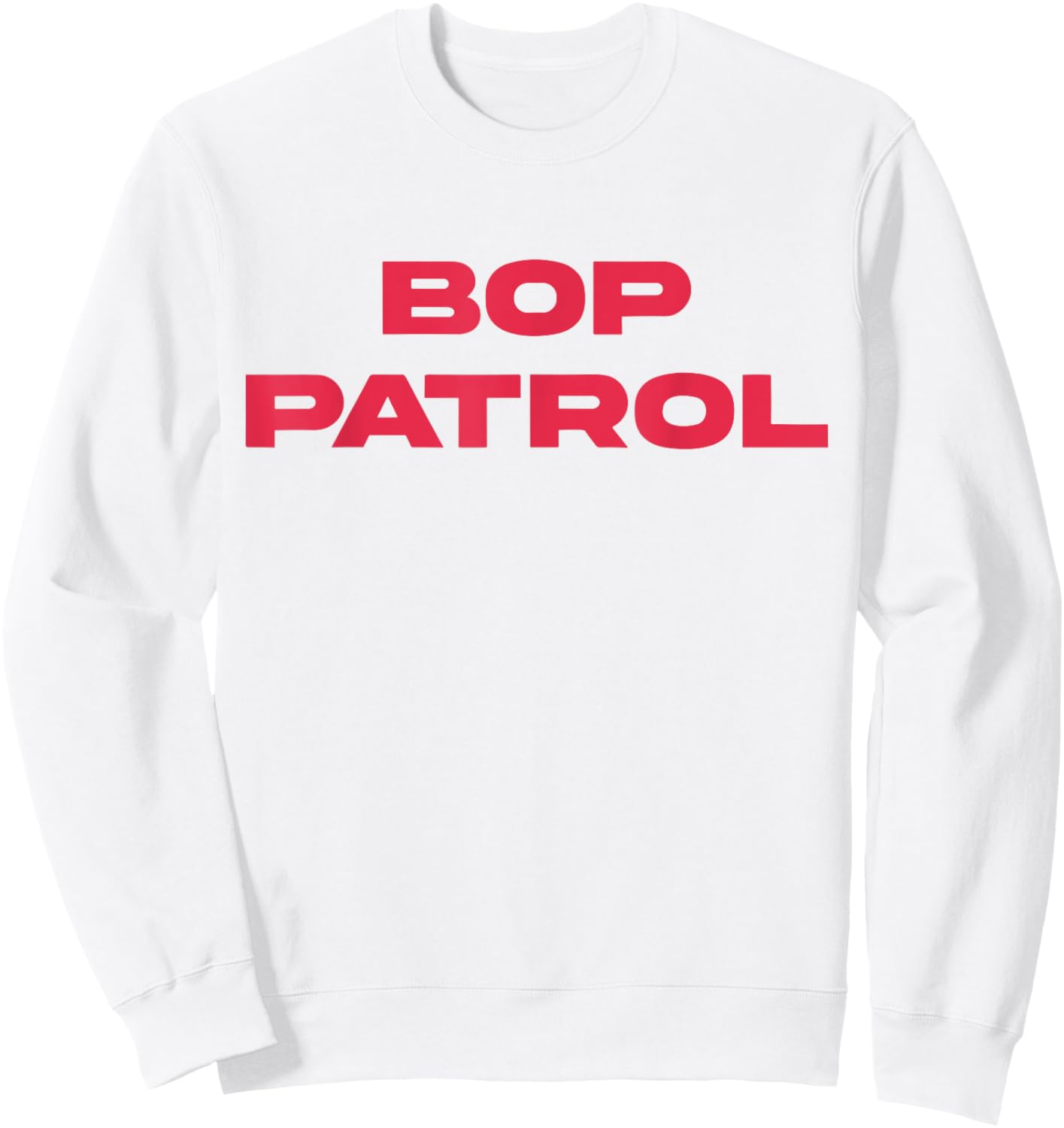 Bop Patrol Sweatshirt - Sweatshirt | White