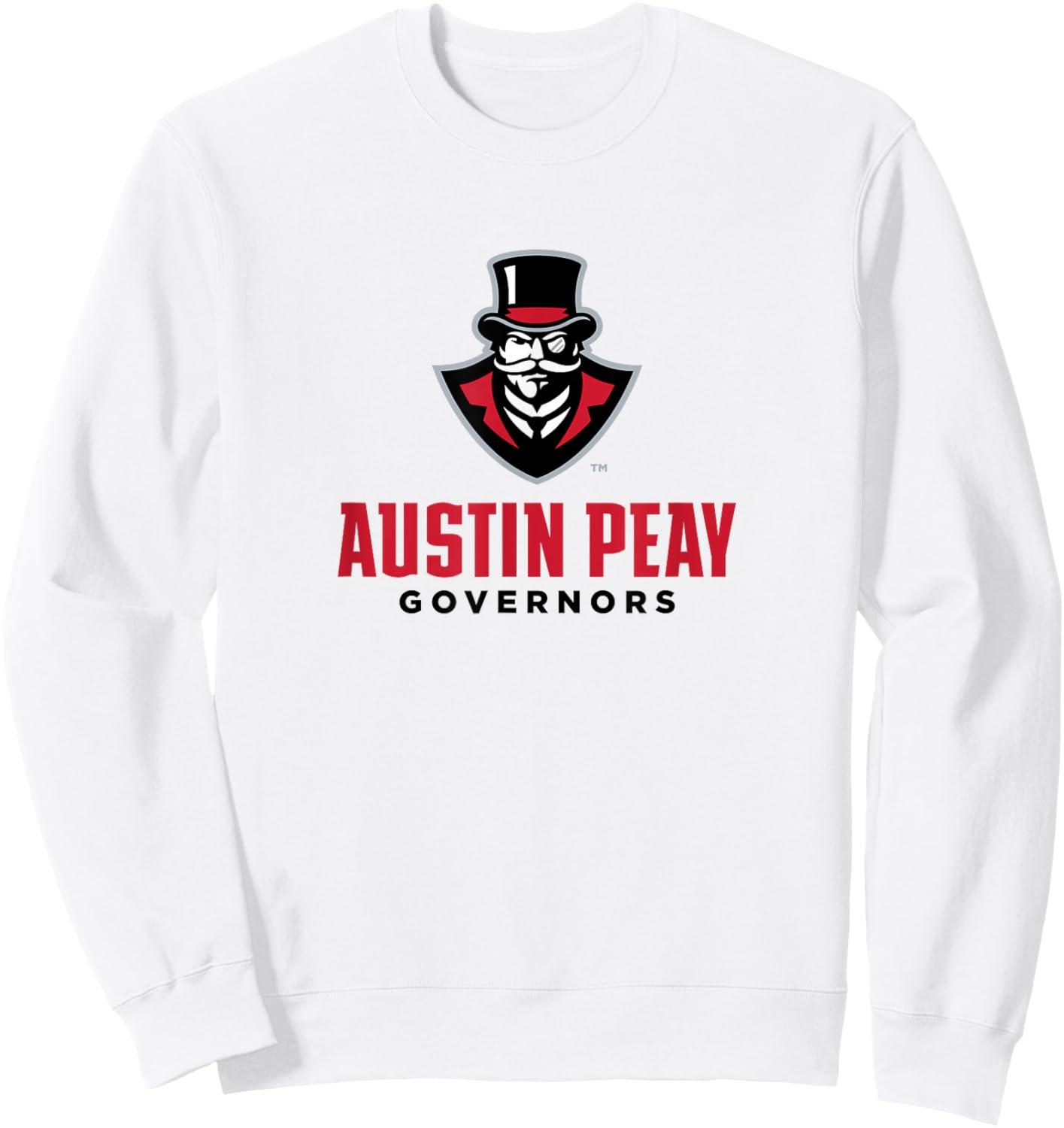 Austin Peay State University Governors Apparel Fans Sweatshirt - Sweatshirt | White