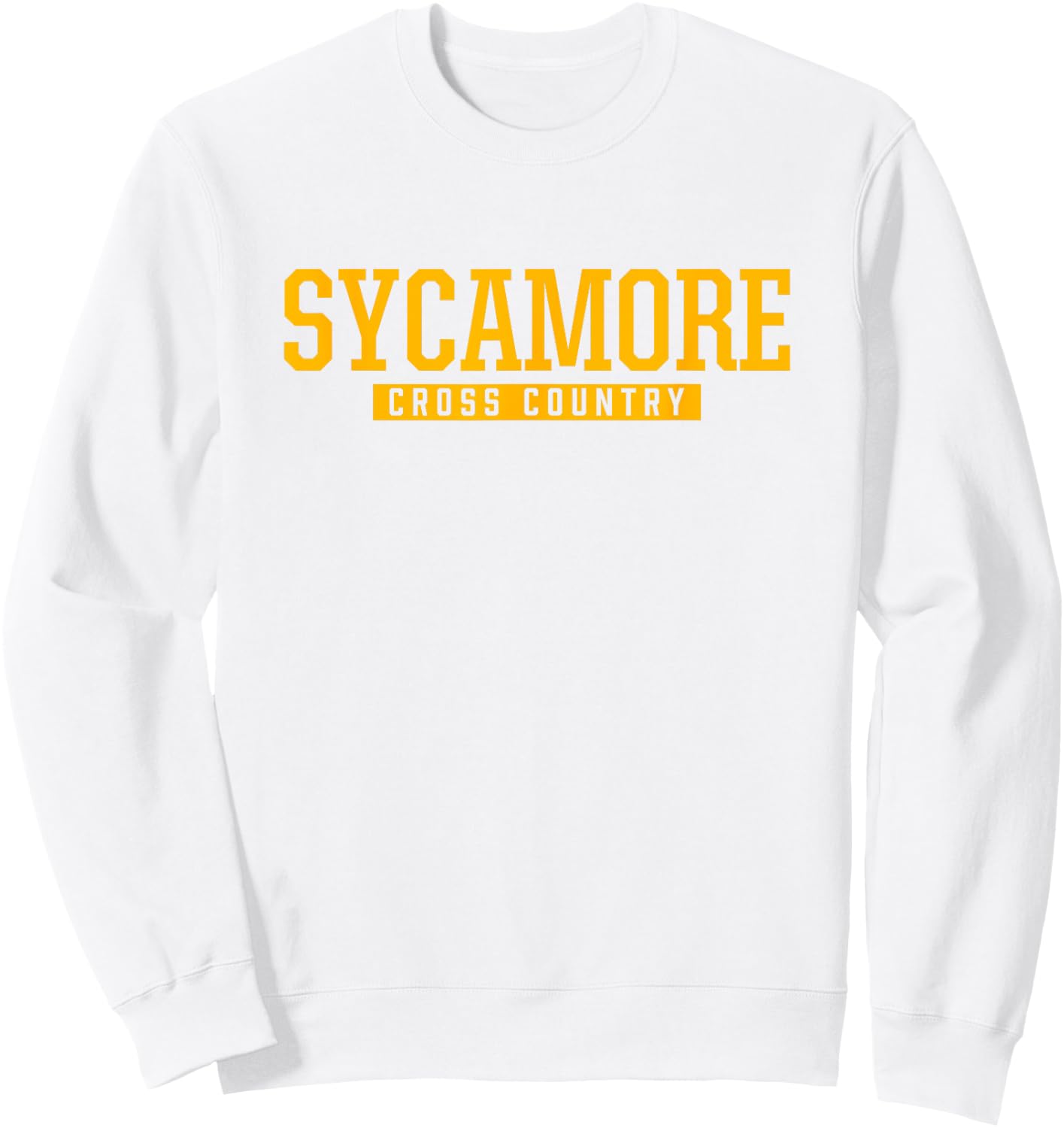Sycamore High School Cross Country Sweatshirt - Sweatshirt | White