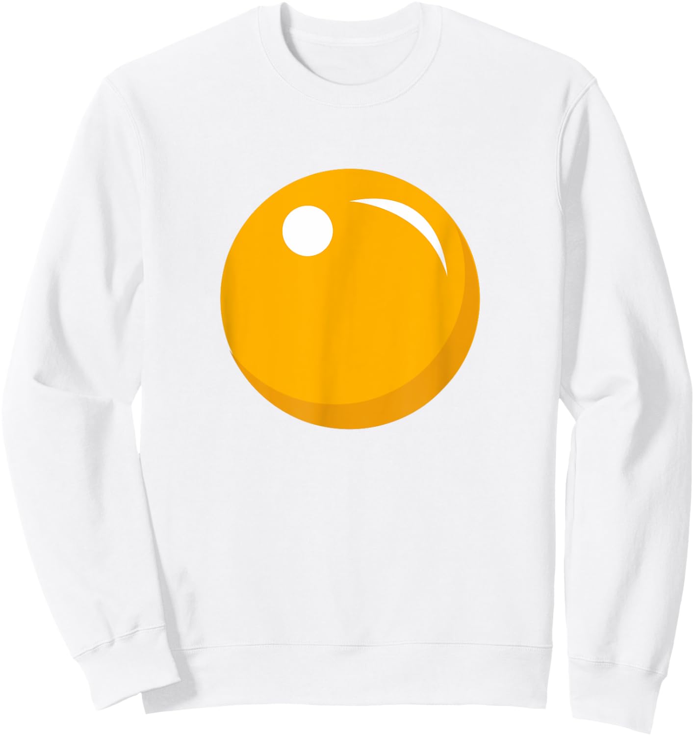 Deviled Egg Yolk Funny Fried Halloween Costume Kids Toddler Sweatshirt - Sweatshirt | White