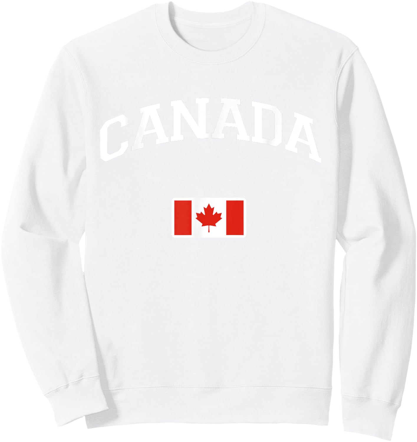 Kanada Trikot | Flagge Kanada | Fanausrüstung Sweatshirt - Sweatshirt | White
