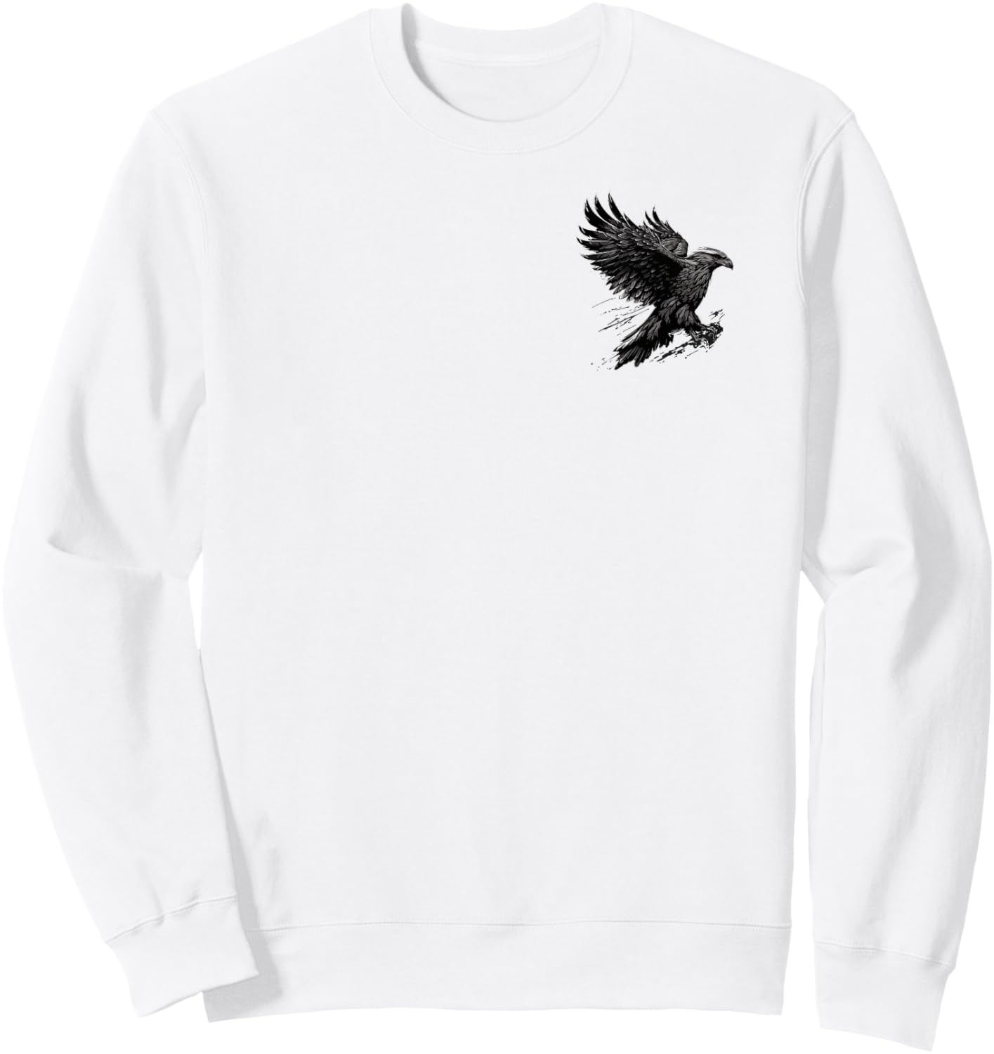 Eagle in flight Sweatshirt - Sweatshirt | White