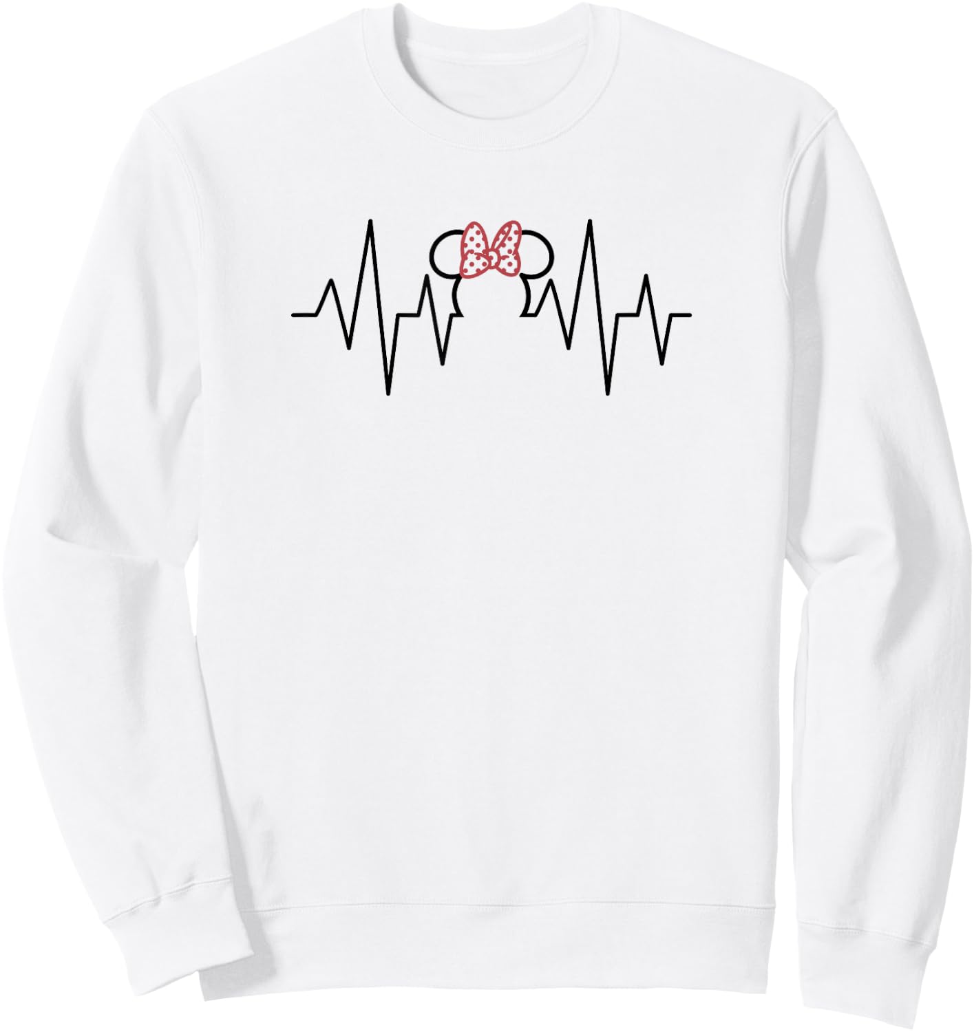 Disney Nurse's Day Minnie Mouse Heartline Sweatshirt - Sweatshirt | White
