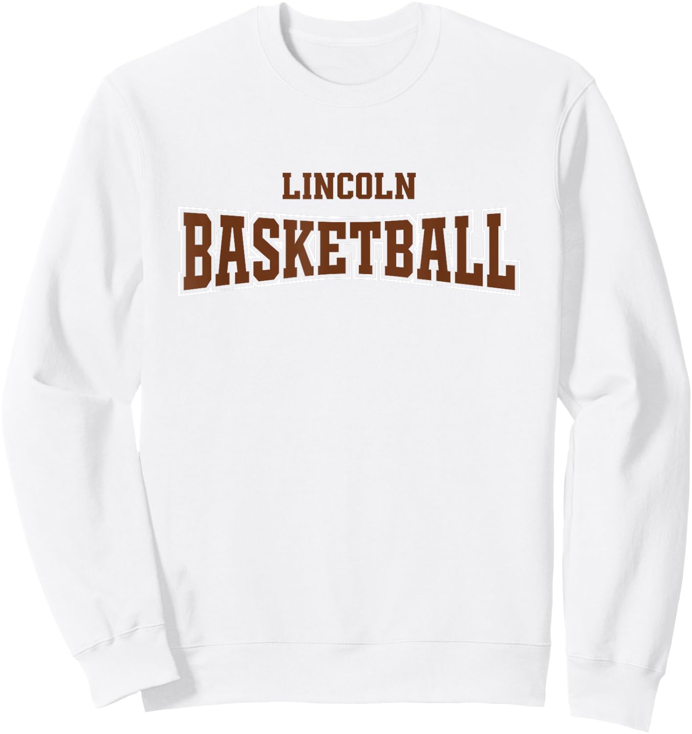 Lincoln High School Basketball Warp HS Sweatshirt - Sweatshirt | White