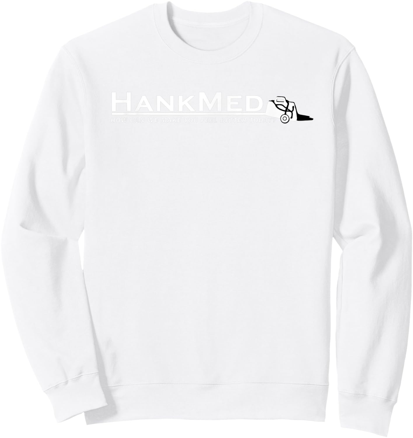 HankMed Sweatshirt - Sweatshirt | White