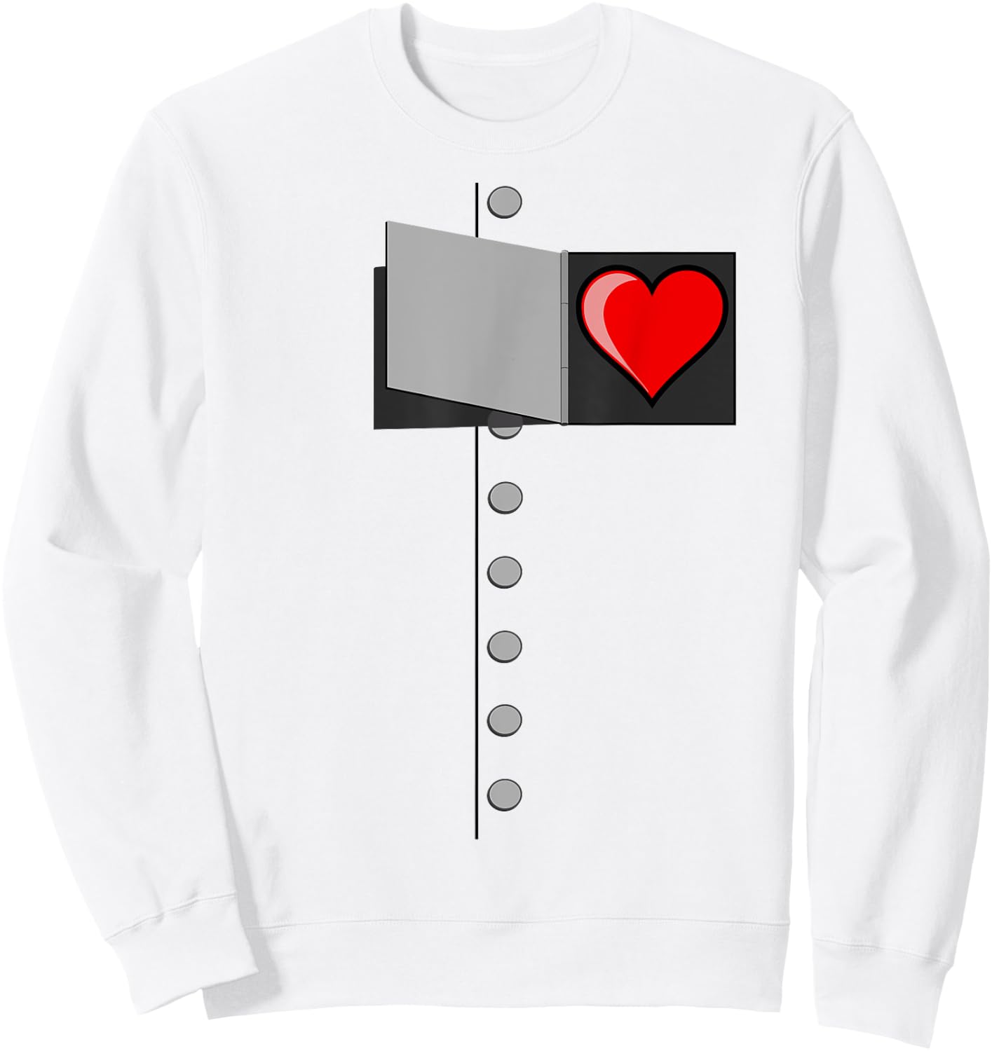 Land of OZ Halloween Wizard of OZ Tin Man Costume Shirt Sweatshirt - Sweatshirt | White
