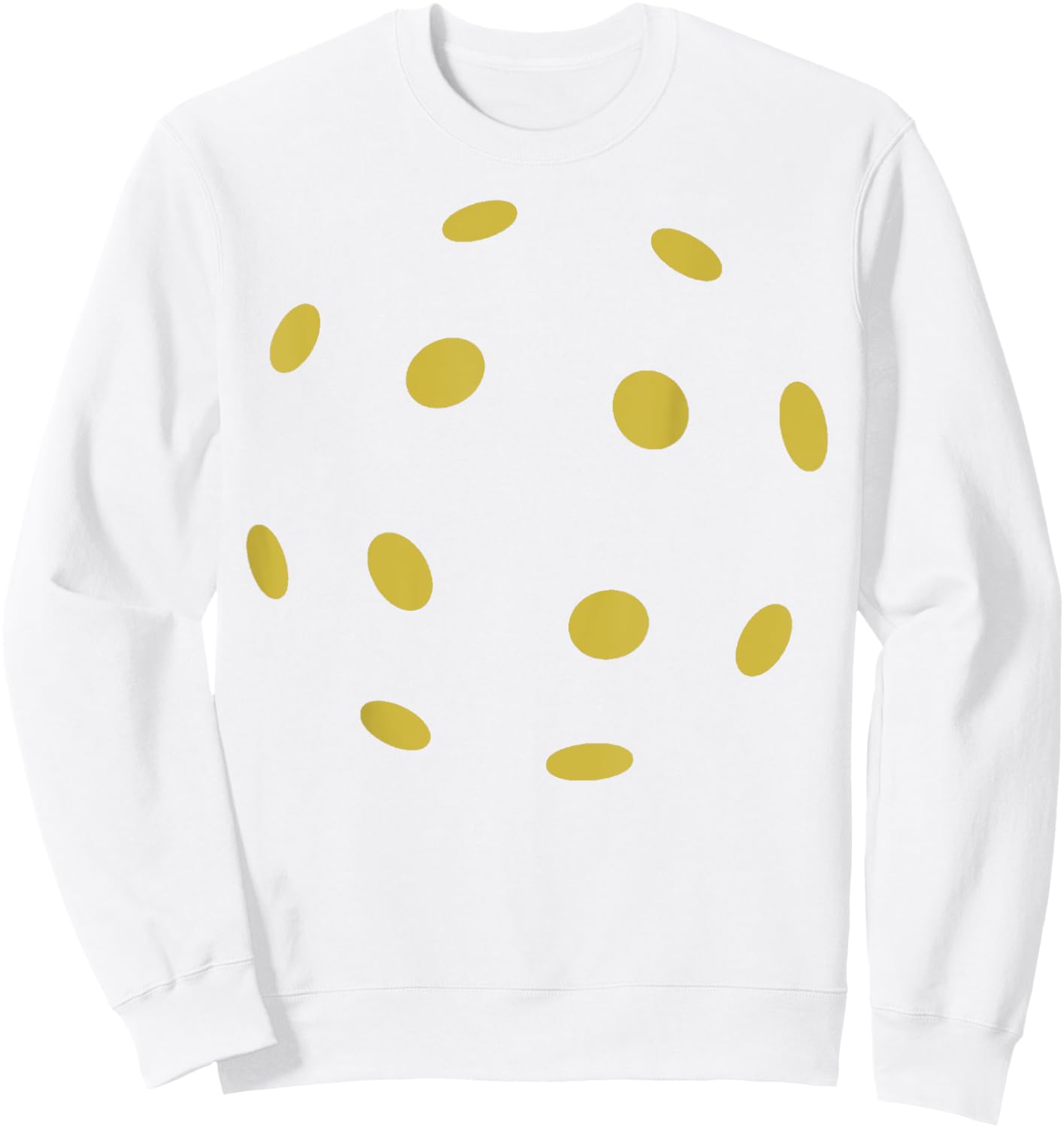 Pickleball Costume Yellow Ball Halloween Sweatshirt - Sweatshirt | White