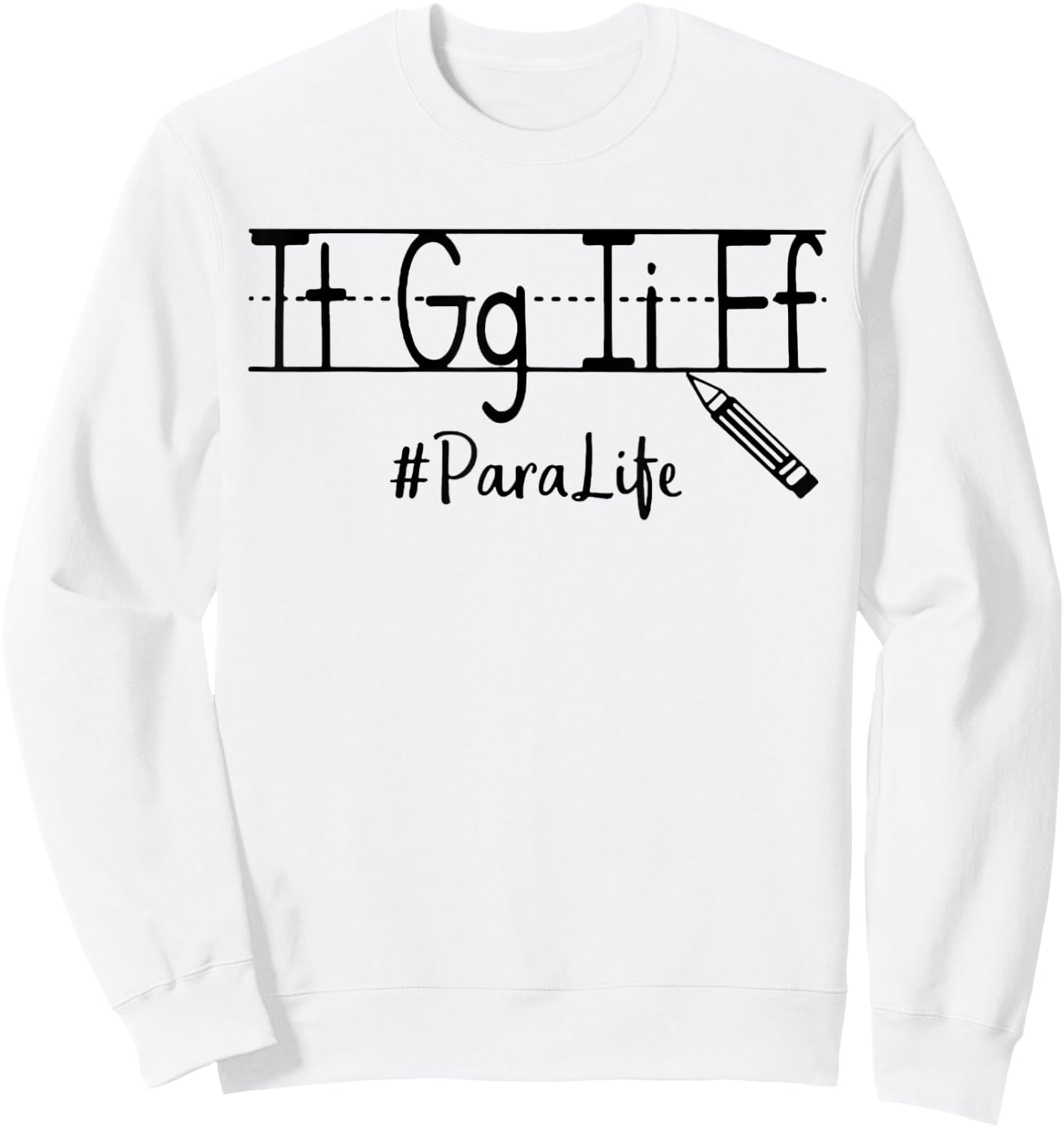 Thank God it's Friday Paraprofessional Sweatshirt - Sweatshirt | White