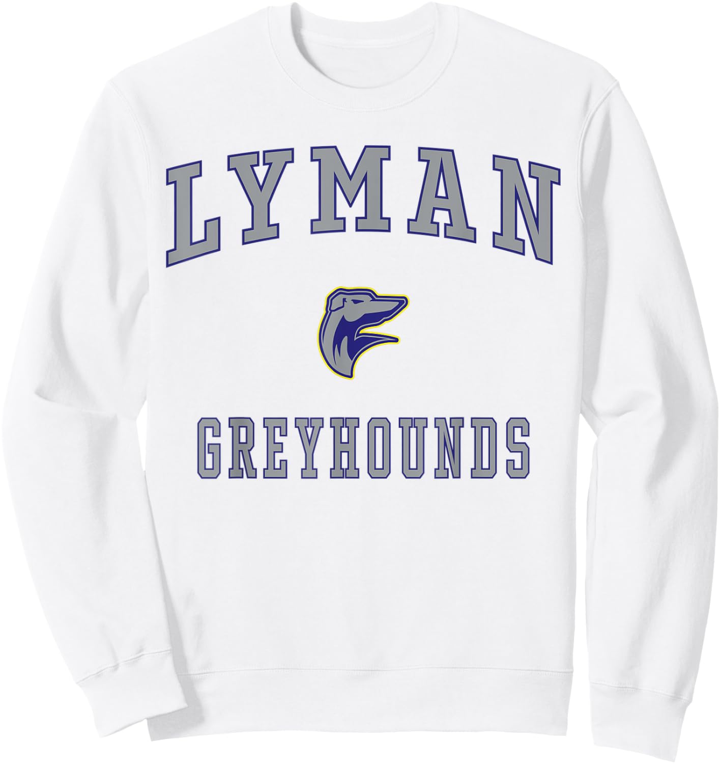 Lyman High School Greyhounds Sweatshirt - Sweatshirt | White
