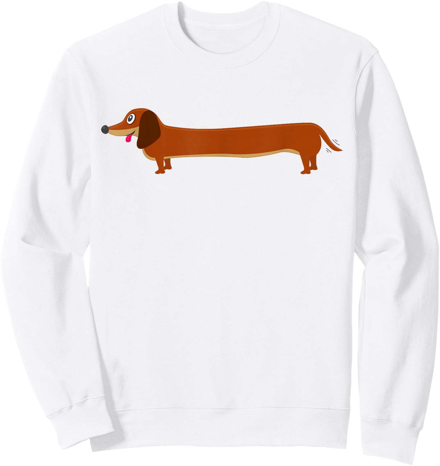 Sausage dog Sweatshirt - Sweatshirt | White