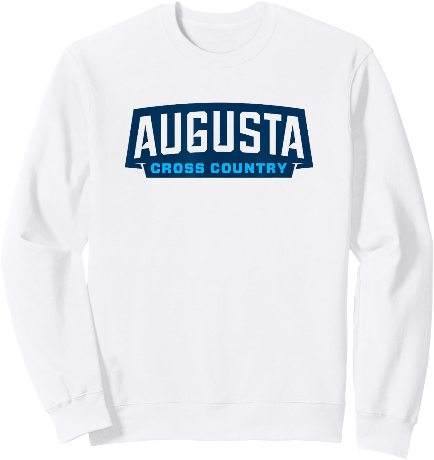 Augusta University Cross Country Jaguars NCAA AUG23 Sweatshirt - Sweatshirt | White
