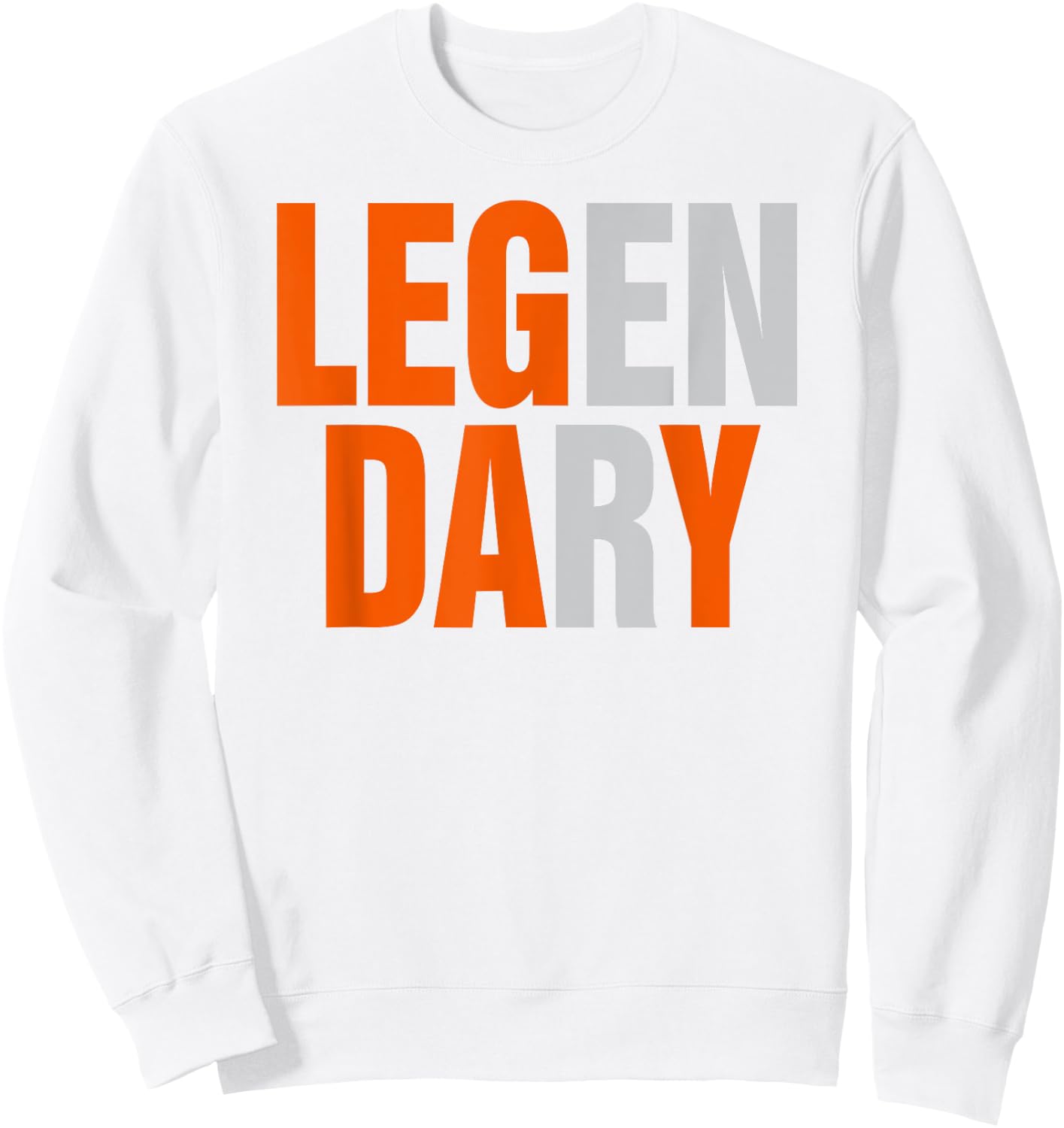 Legendary Leg Day I Workout Training Sweat Sweatshirt - Sweatshirt | White