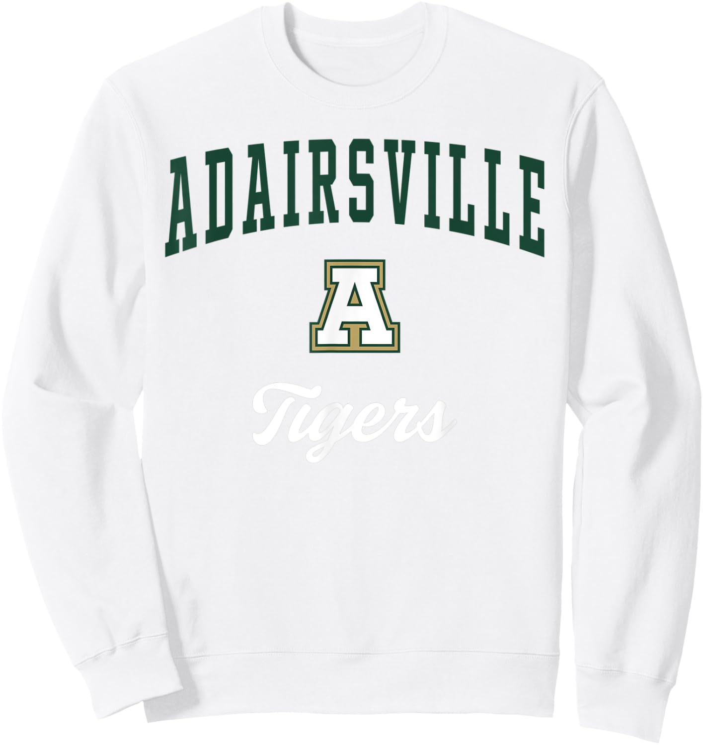 Adairsville High School Tigers Sweatshirt - Sweatshirt | White