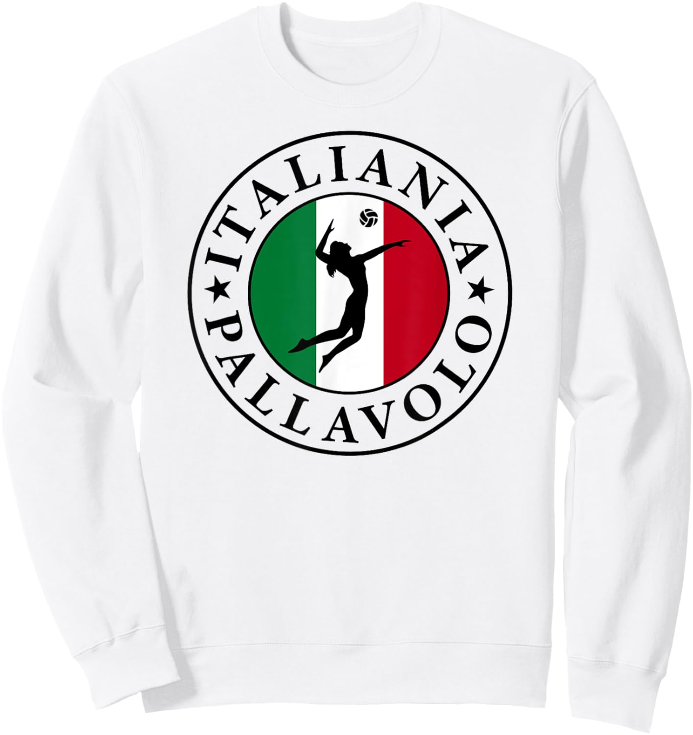 Italian Volleyball Sweatshirt - Sweatshirt | White