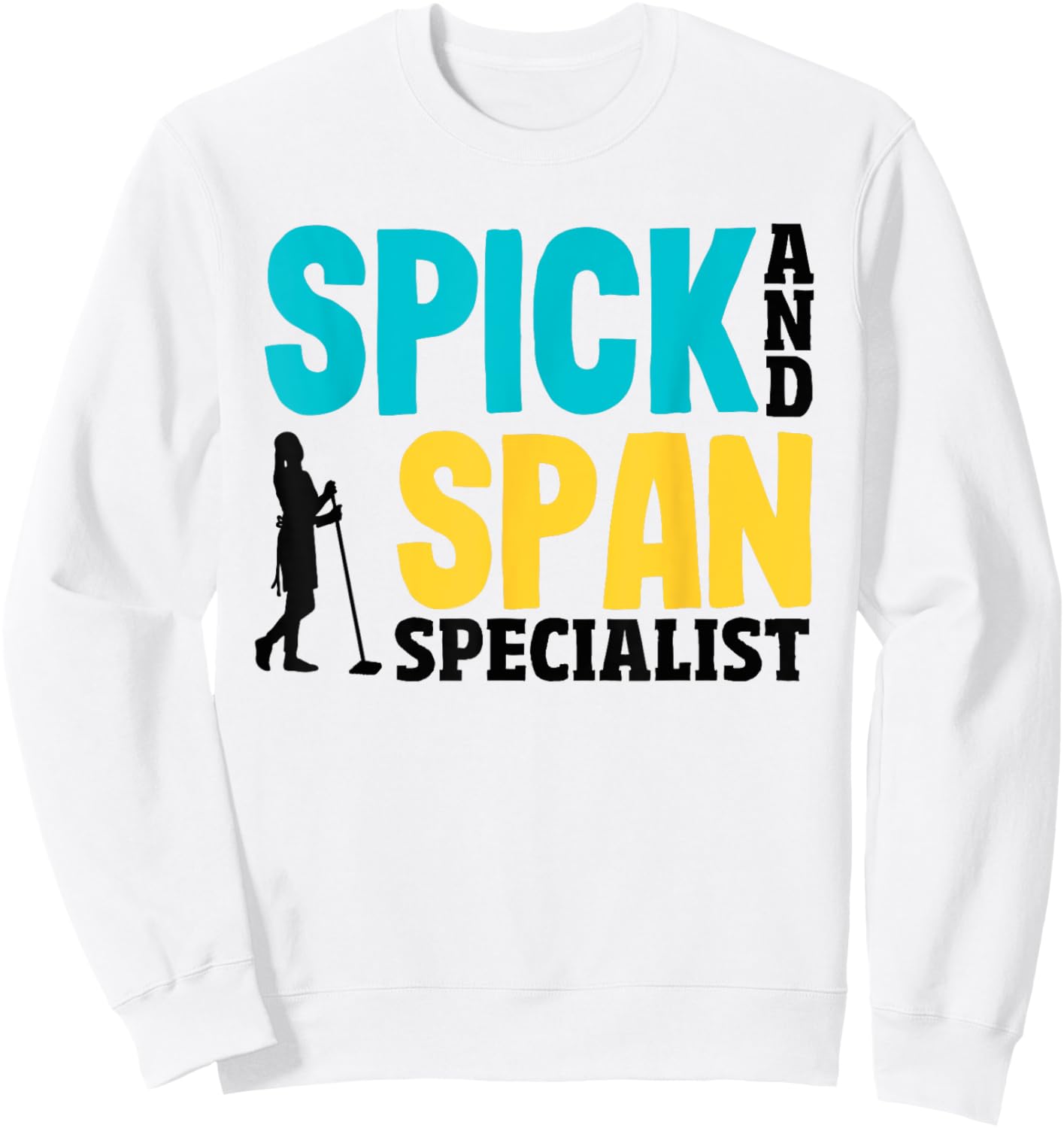 Spick and Span Specialist Clean Team Sweatshirt - Sweatshirt | White