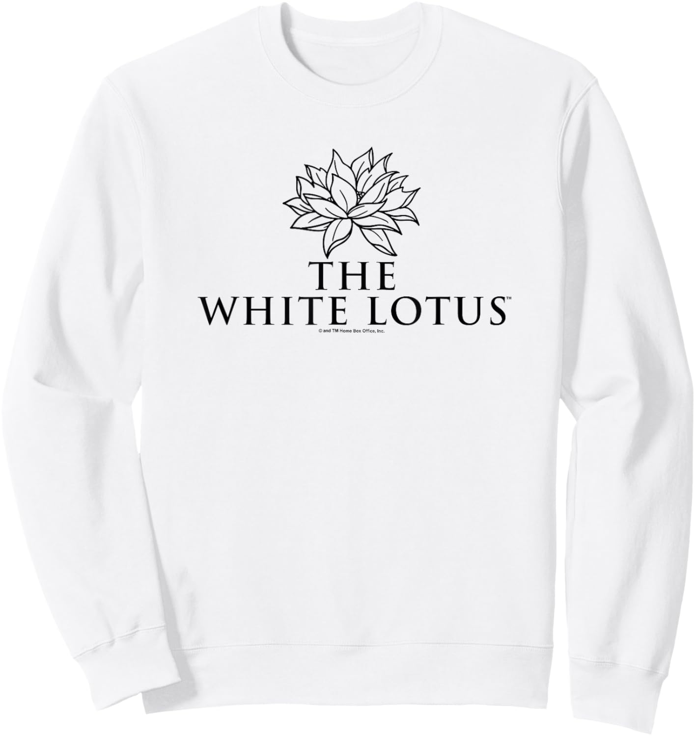 Stacked Logo Lights Sweatshirt - Sweatshirt | White