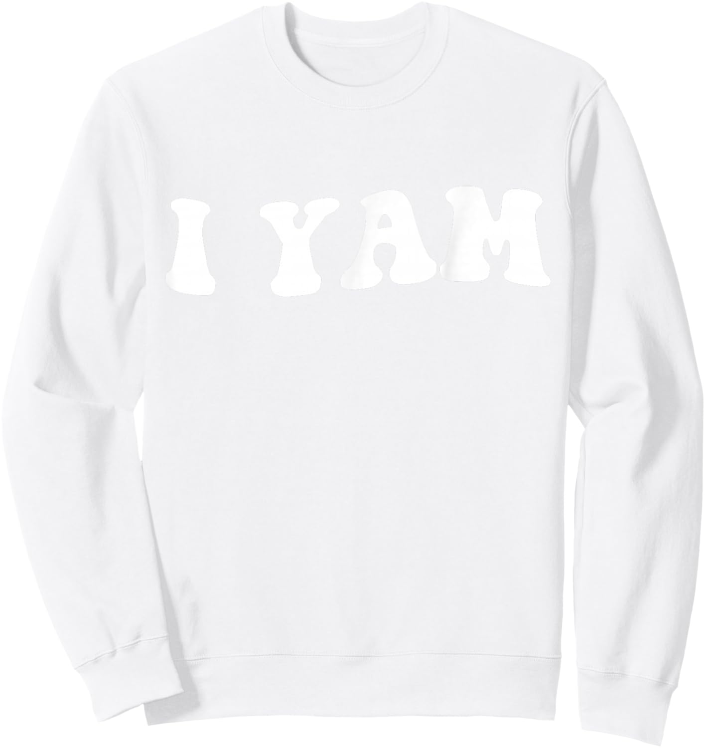 My Sweet Potato Is Pregnant I Yam Matching Couples Pregnancy Sweatshirt - Sweatshirt | White