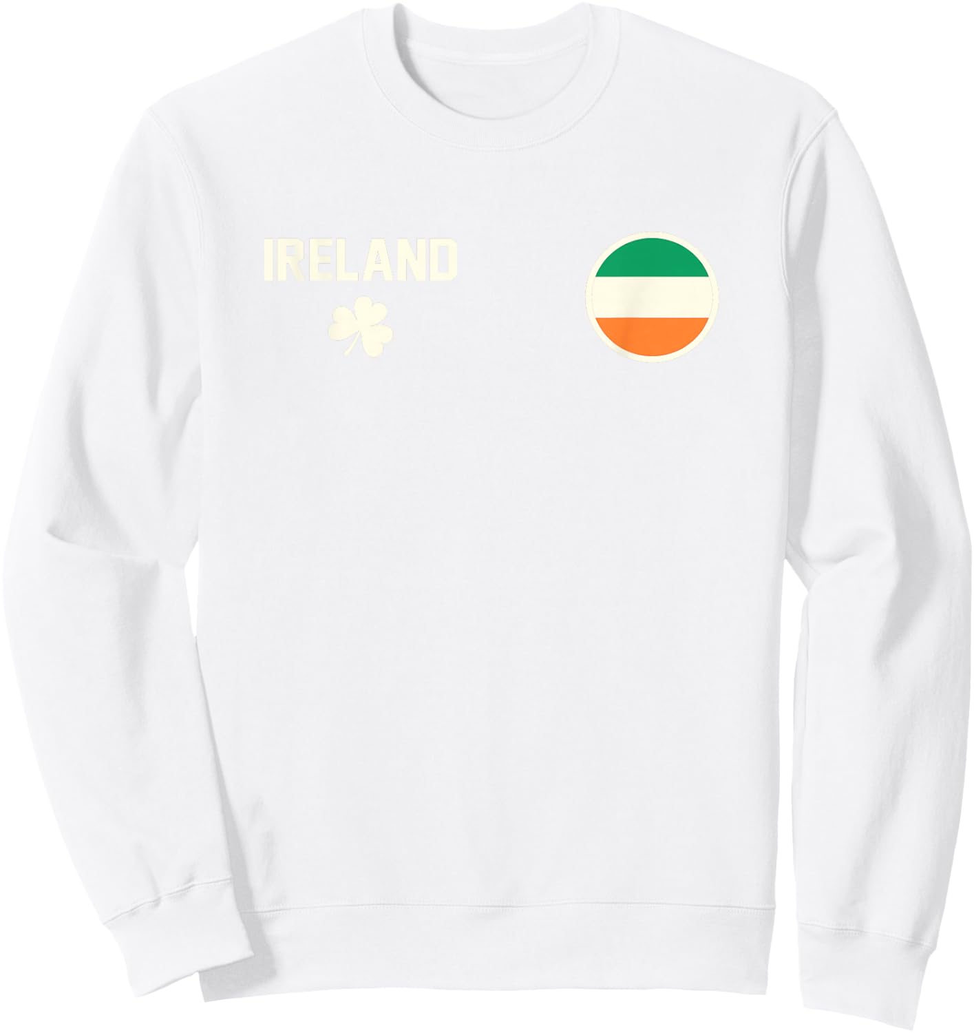 Ireland Sweatshirt - Sweatshirt | White