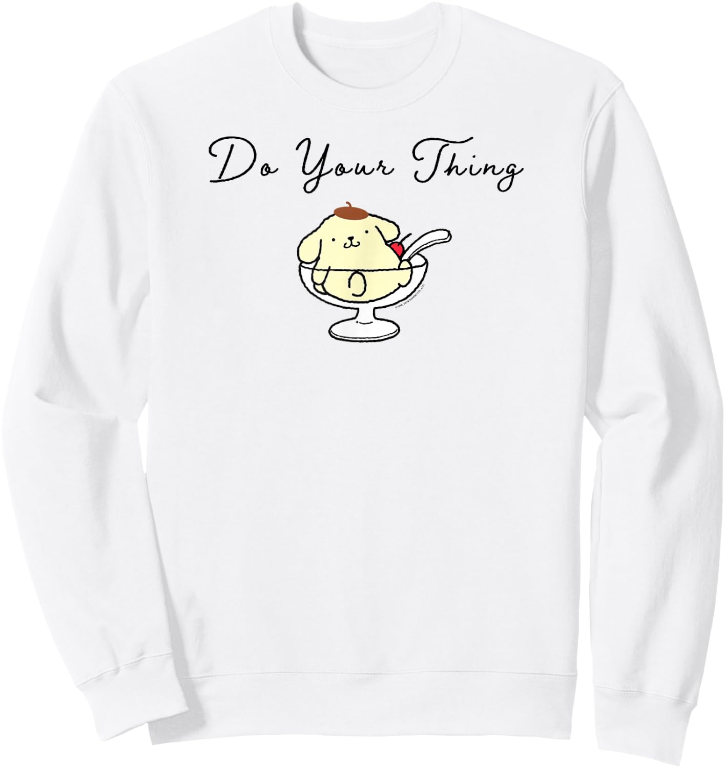 Pompompurin Do Your Thing Sweatshirt - Sweatshirt | White