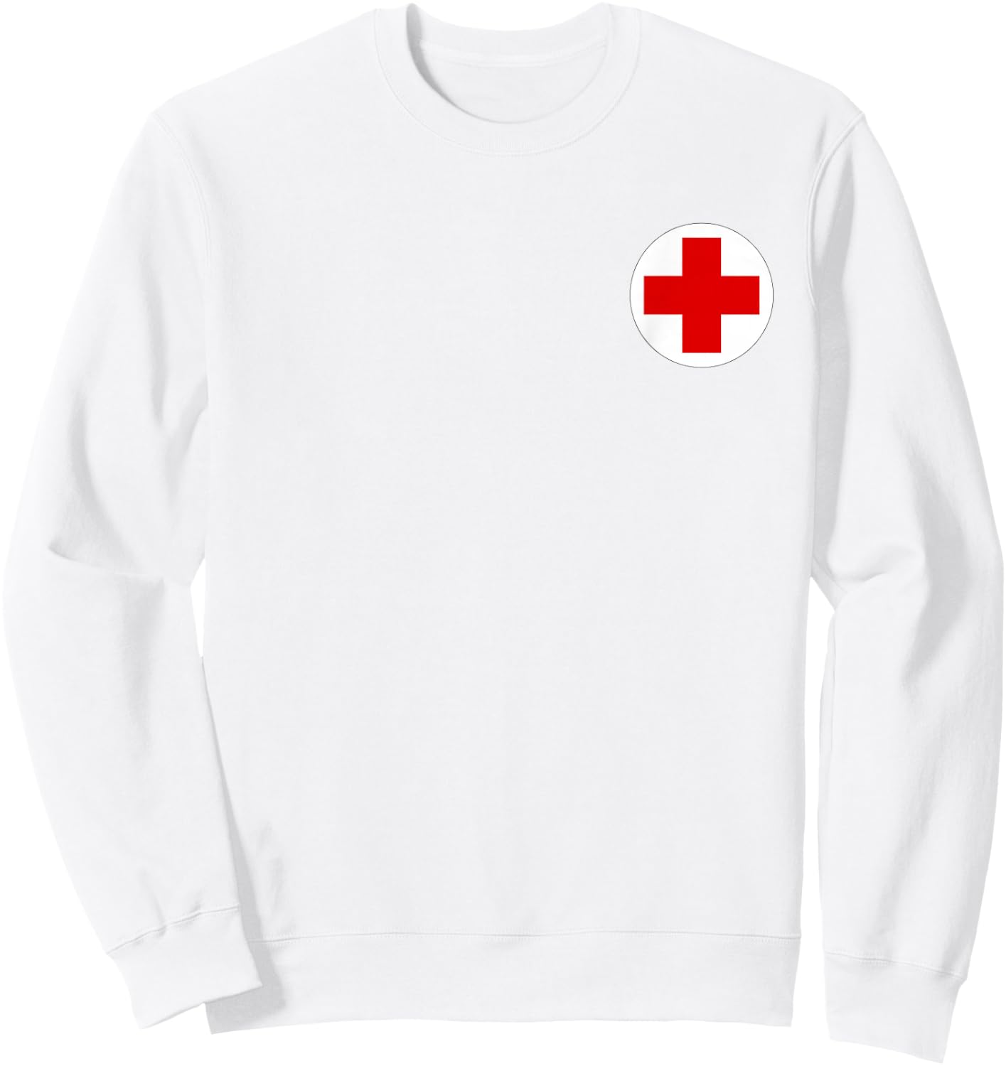 Classic Medic First Aid Symbol Army Combat Medic Specialist Sweatshirt - Sweatshirt | White