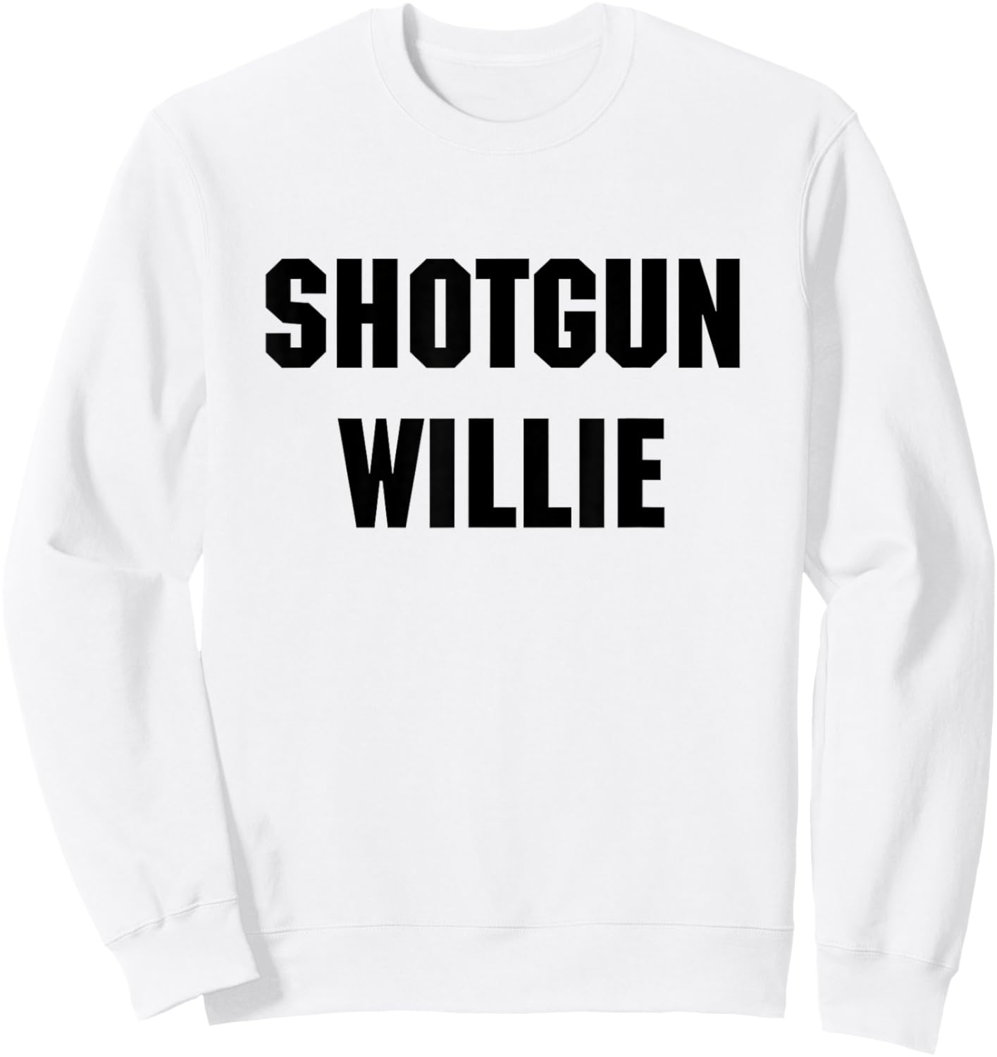 Shotgun Willie Sweatshirt - Sweatshirt | White