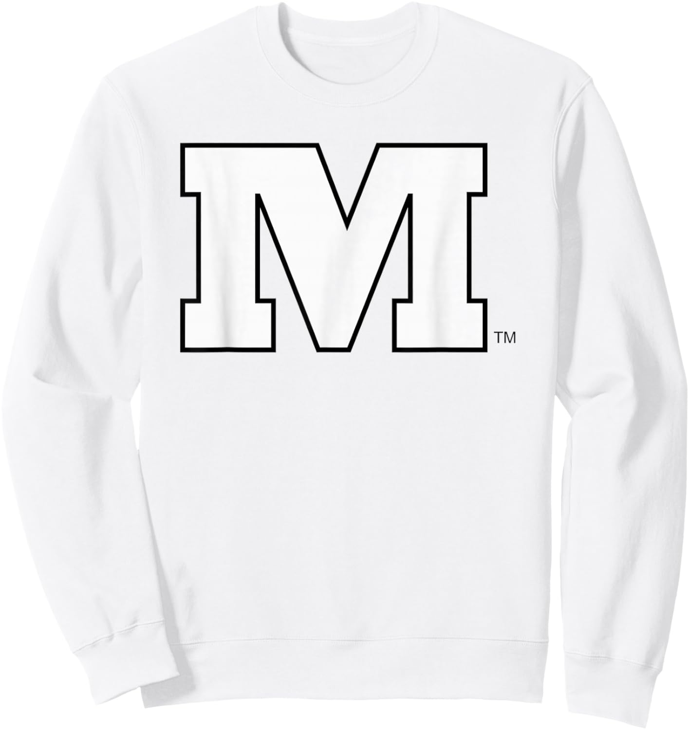 Monmouth College Fighting Scots Icon Red Officially Licensed Sweatshirt - Sweatshirt | White