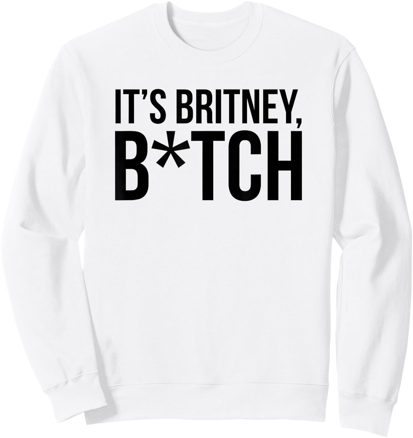 Britney Spears - It's Britney Sweatshirt - Sweatshirt | White