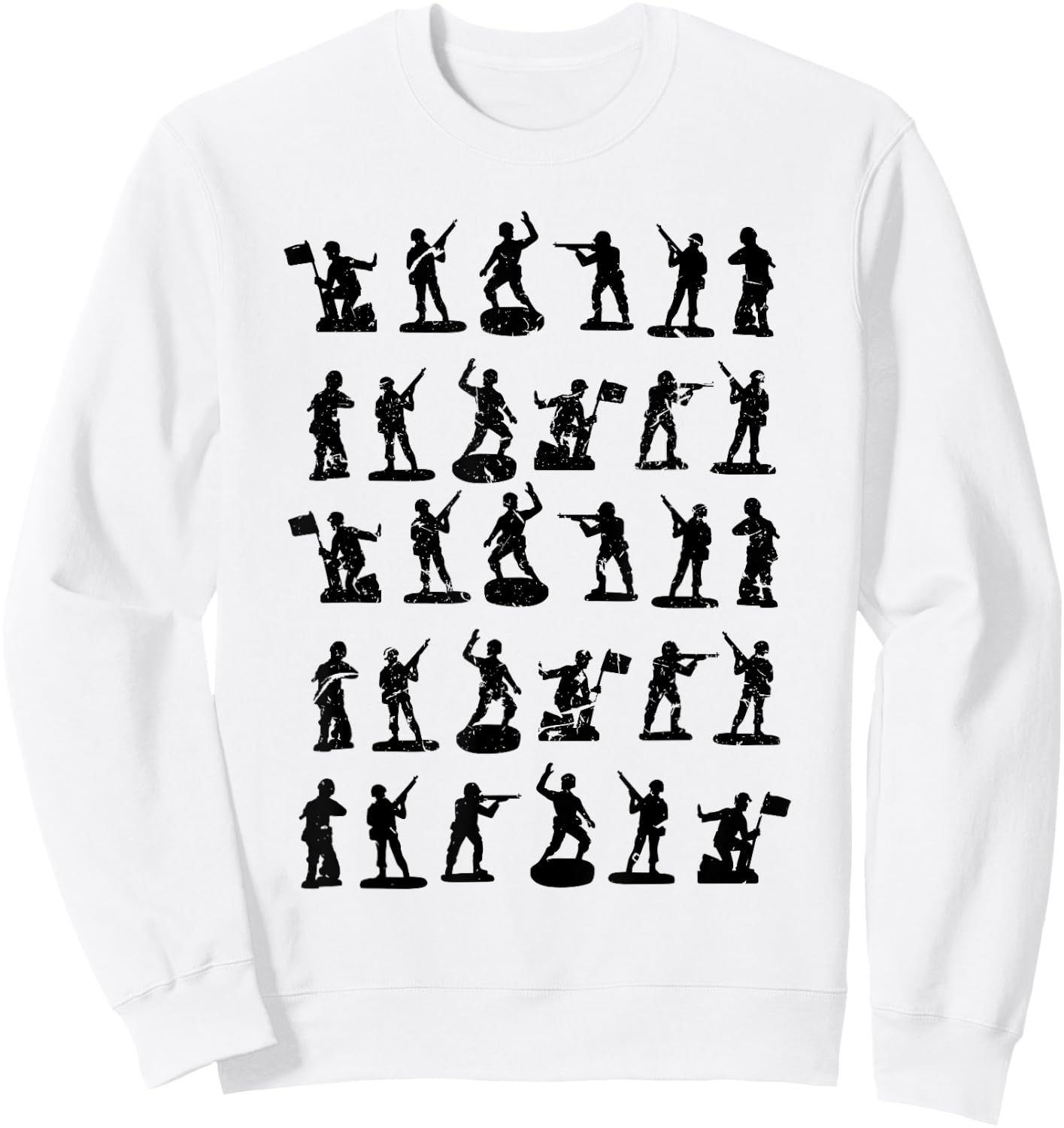 Toy Soldiers Shirt | Cute Little Lovers Gift Sweatshirt - Sweatshirt | White
