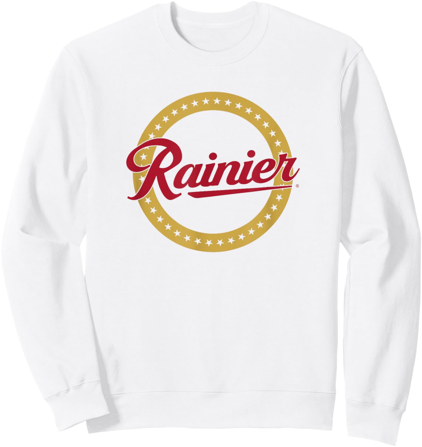 Rainier Style - Ring Logo Sweatshirt - Sweatshirt | White