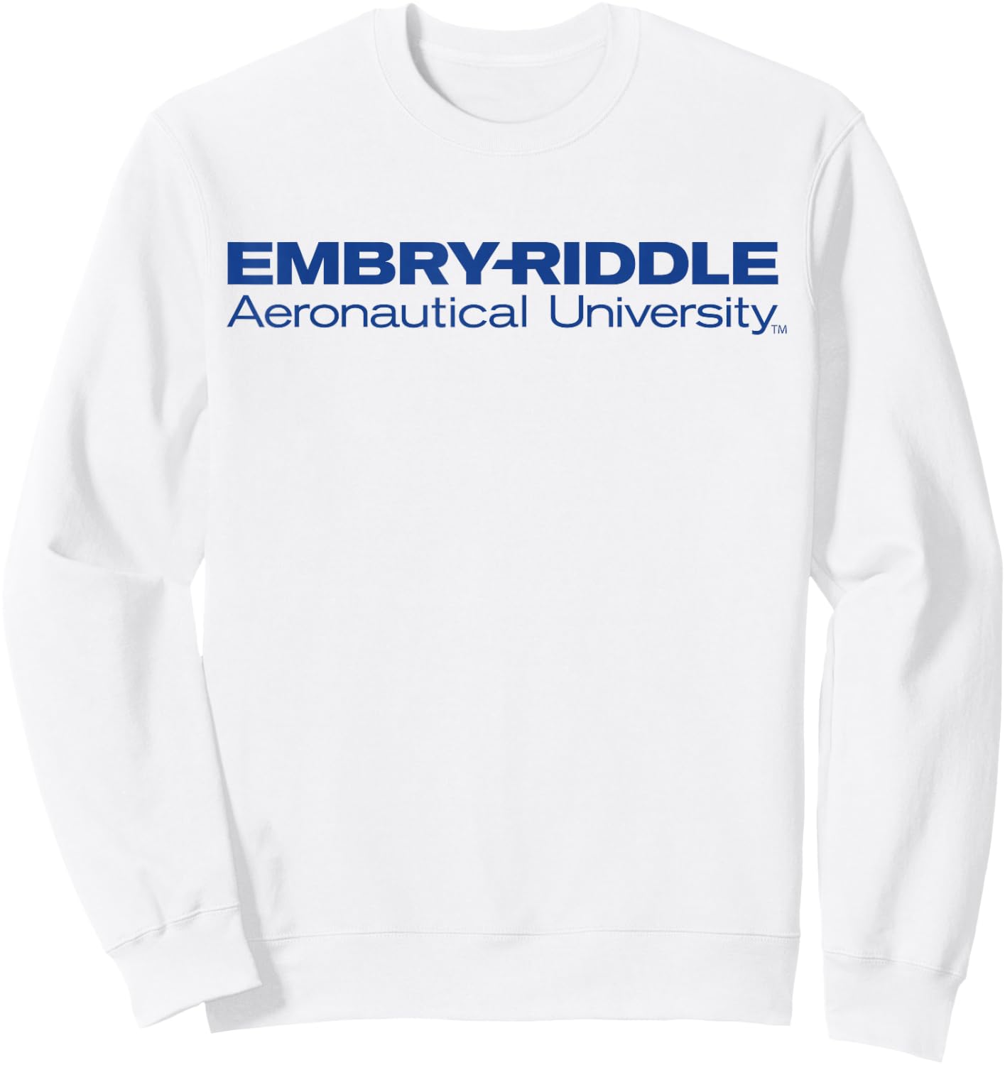 License Champs | Embry Riddle Eagles Yellow Classic Fit Sweatshirt - Sweatshirt | White