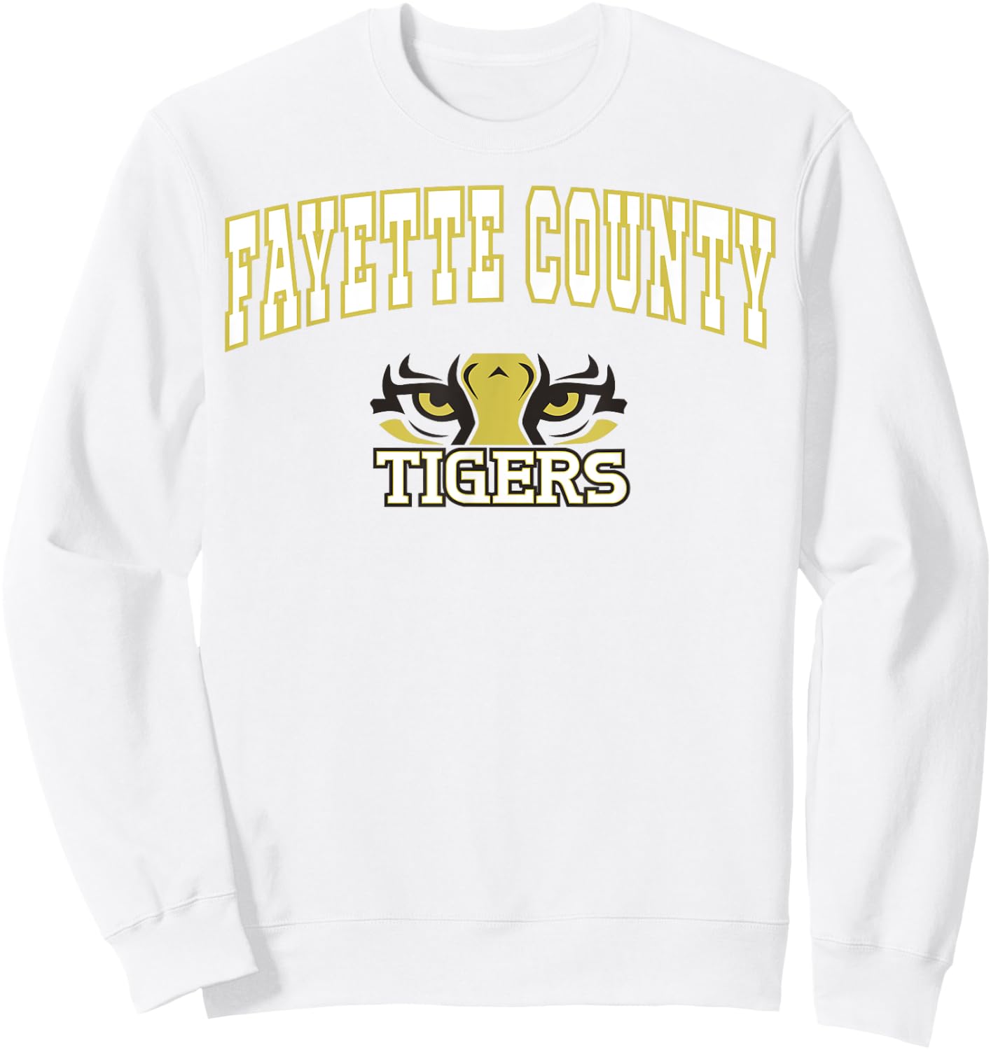 Fayette County High School Tigers C2 Sweatshirt - Sweatshirt | White