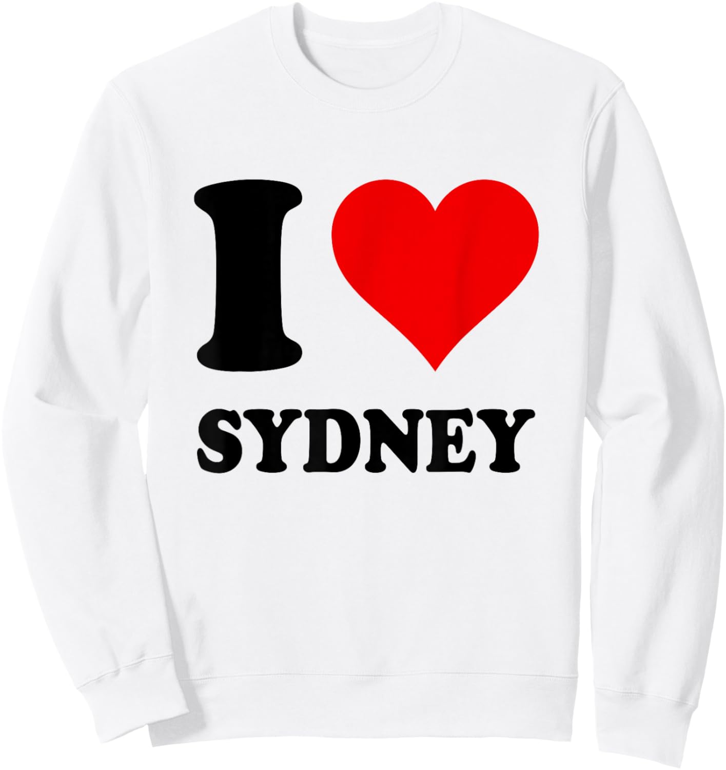 I Love Sydney Sweatshirt - Sweatshirt | White