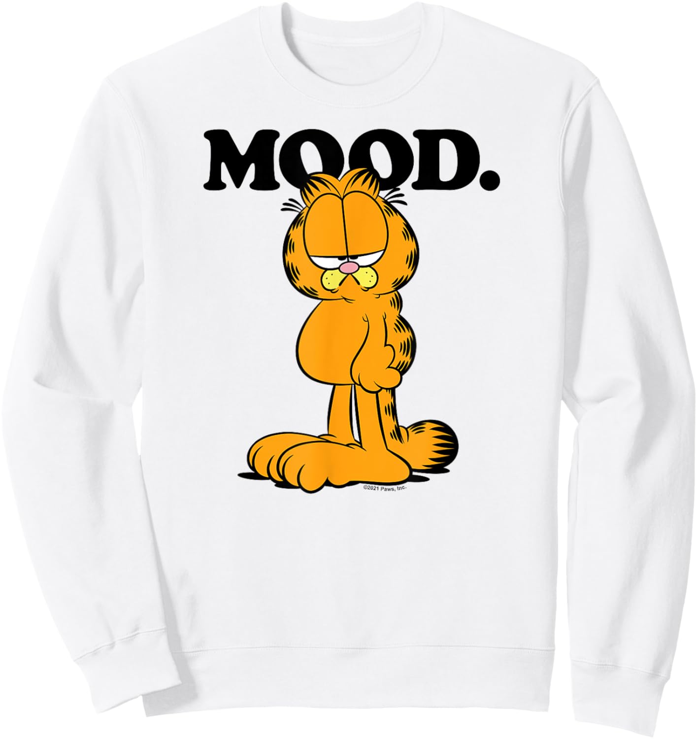Garfield - Mood Sweatshirt - Sweatshirt | White