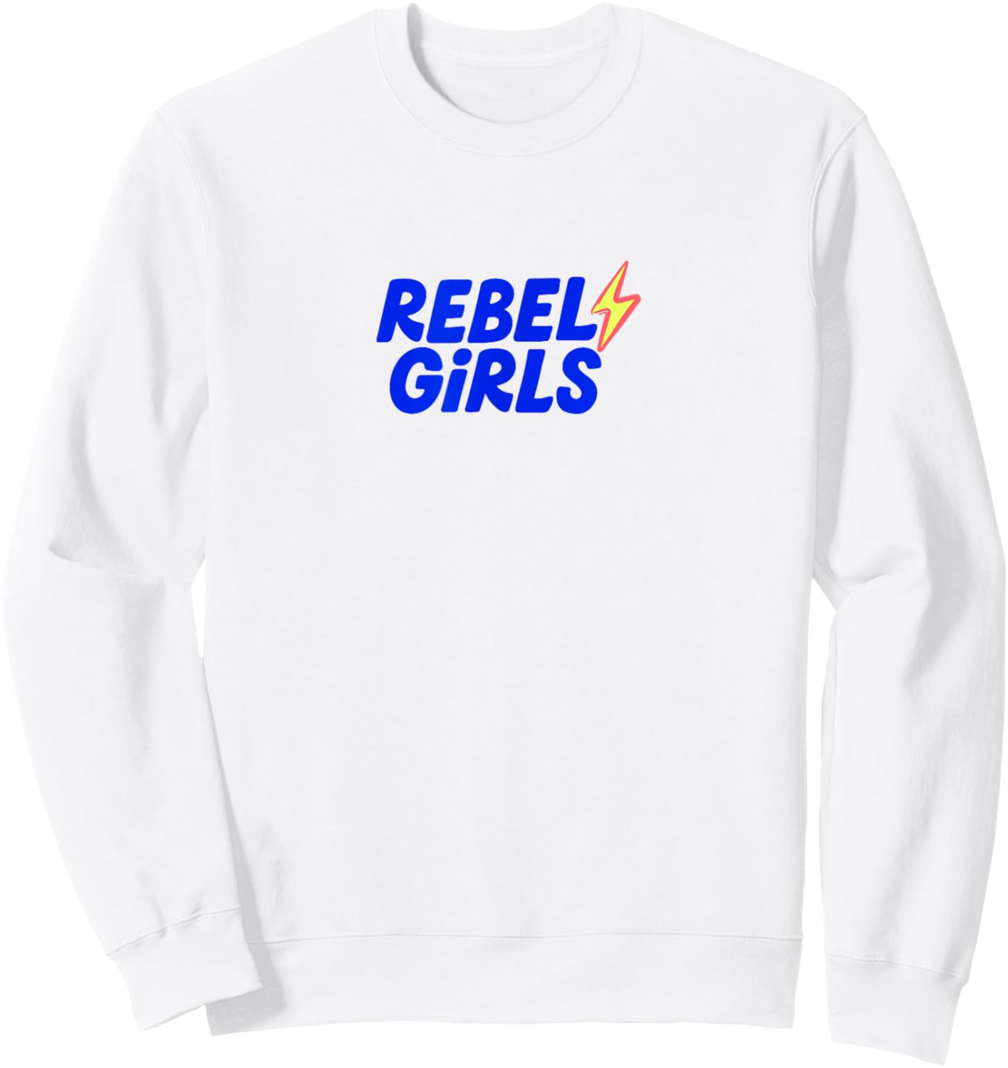 Rebel Girls Logo Sweatshirt - Sweatshirt | White