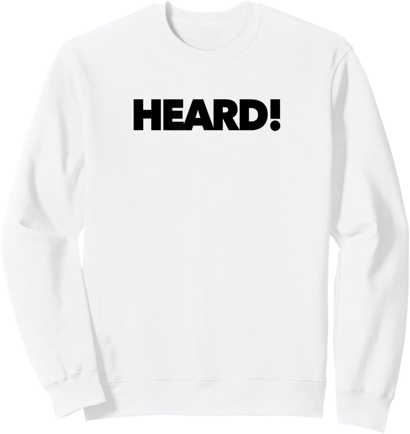 HEARD chef funny sous line cook kitchen staff BOSS JOB Sweatshirt - Sweatshirt | White